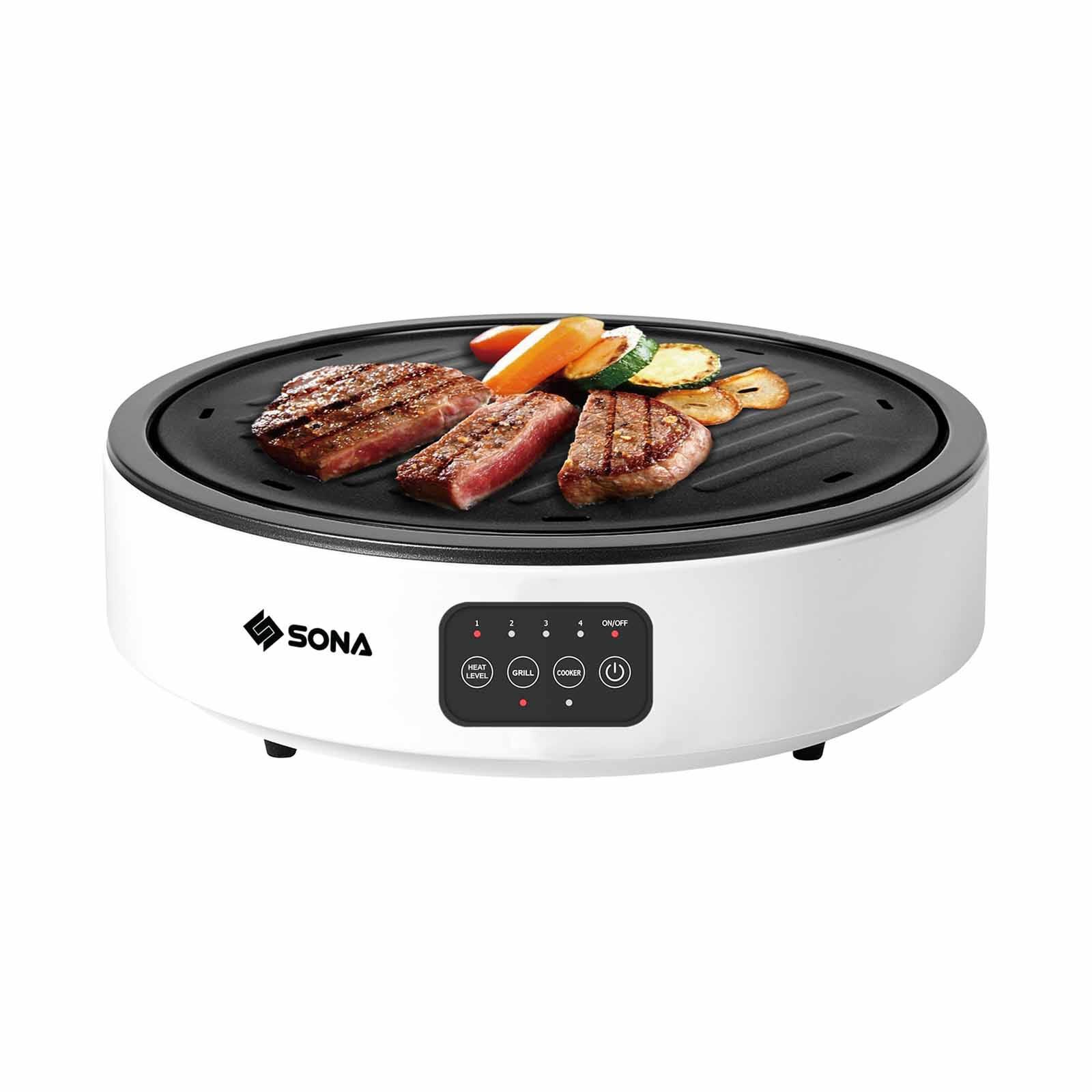 SONA 2-in-1 Infrared Ceramic Cooker Grill SIC3318 - Image 7