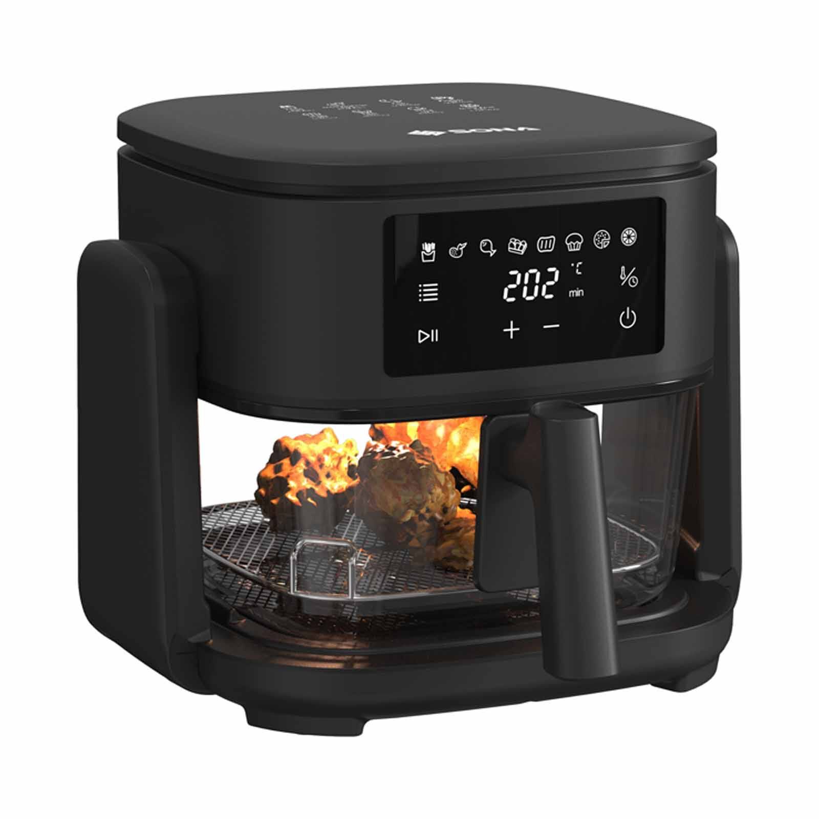SONA 2-in-1 Digital Air Fryer Grill SFRG2773 - Image 3