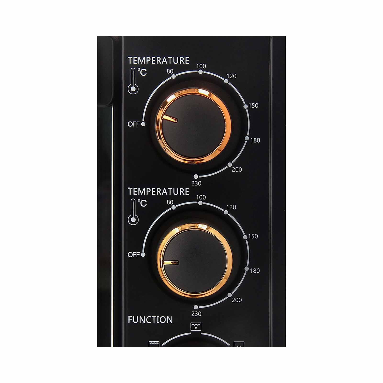 JOGEN 45l Self Cleaning Convection Oven (2500w) - Black EO 2500SBK - Image 7