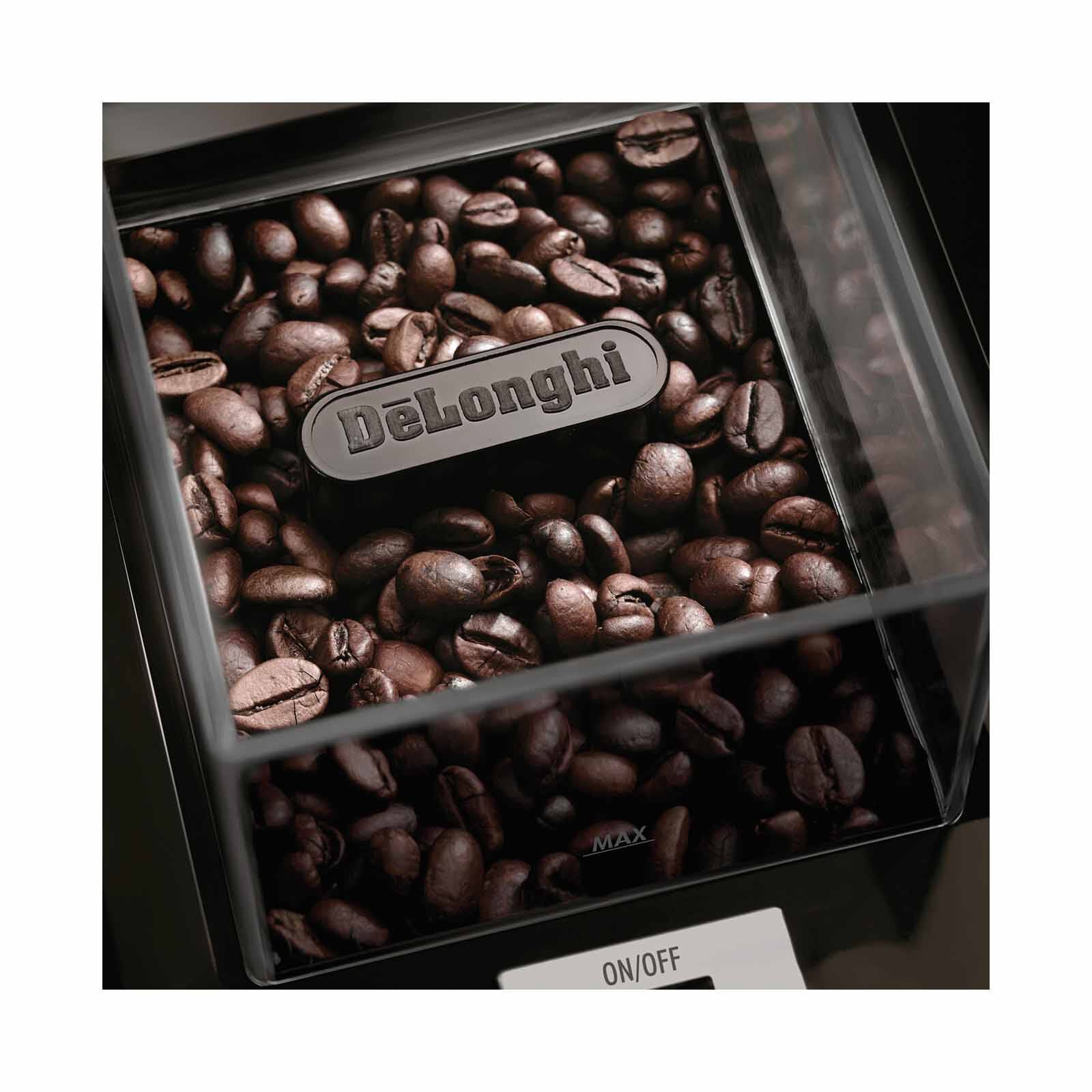 DELONGHI Burr Coffee Grinder - Black KG79 - Image 4