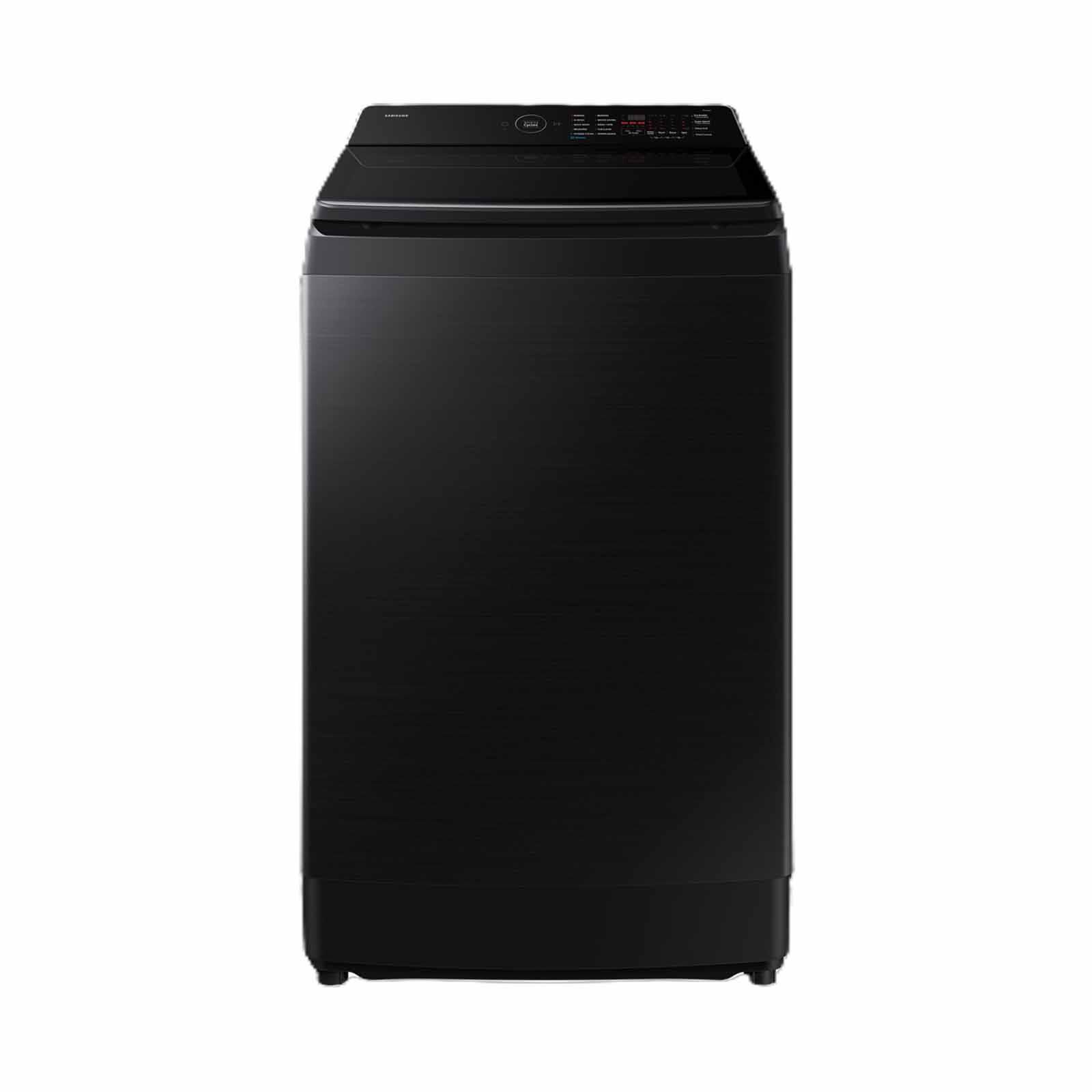 SAMSUNG Top Load Washer (15kg) (black Caviar) WA80F15B6BSP