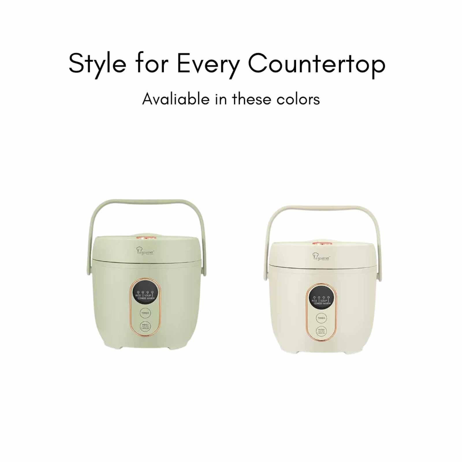 LA GOURMET Rice Cooker (0.8l) - Cream LGELRC419590 - Image 7