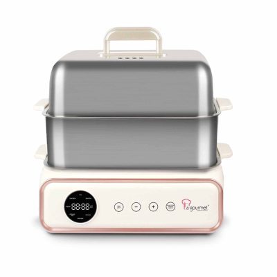 LA GOURMET 2 Tier Multi Food Steamer LGELMS417299