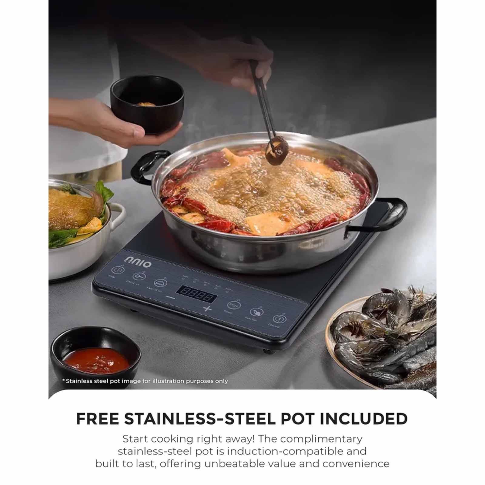 NNIO Induction Cooker With Pot N178IC - Image 2