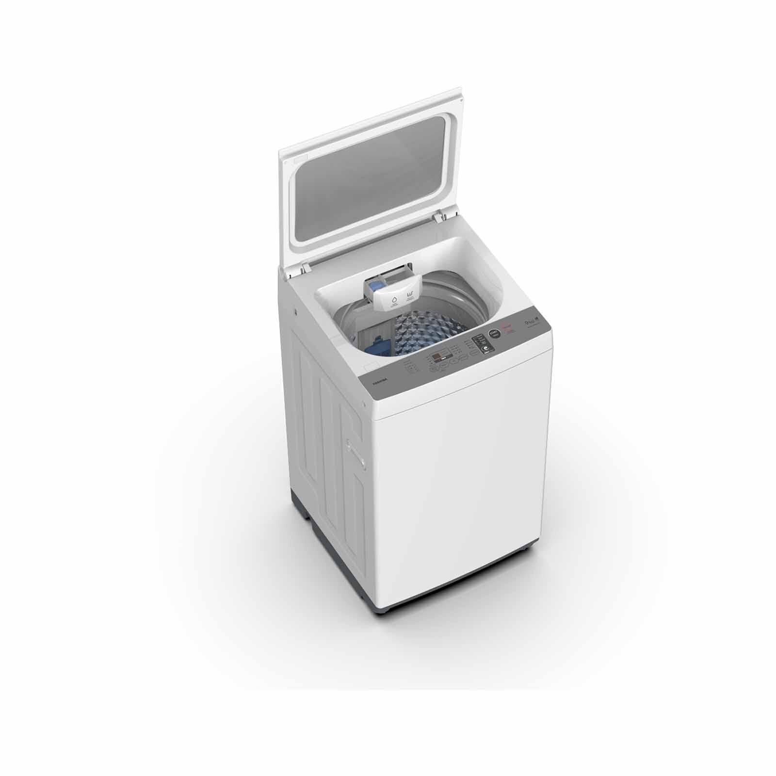 TOSHIBA Top Load Washer (9kg )-white AW-M1000FS(WS) - Image 5