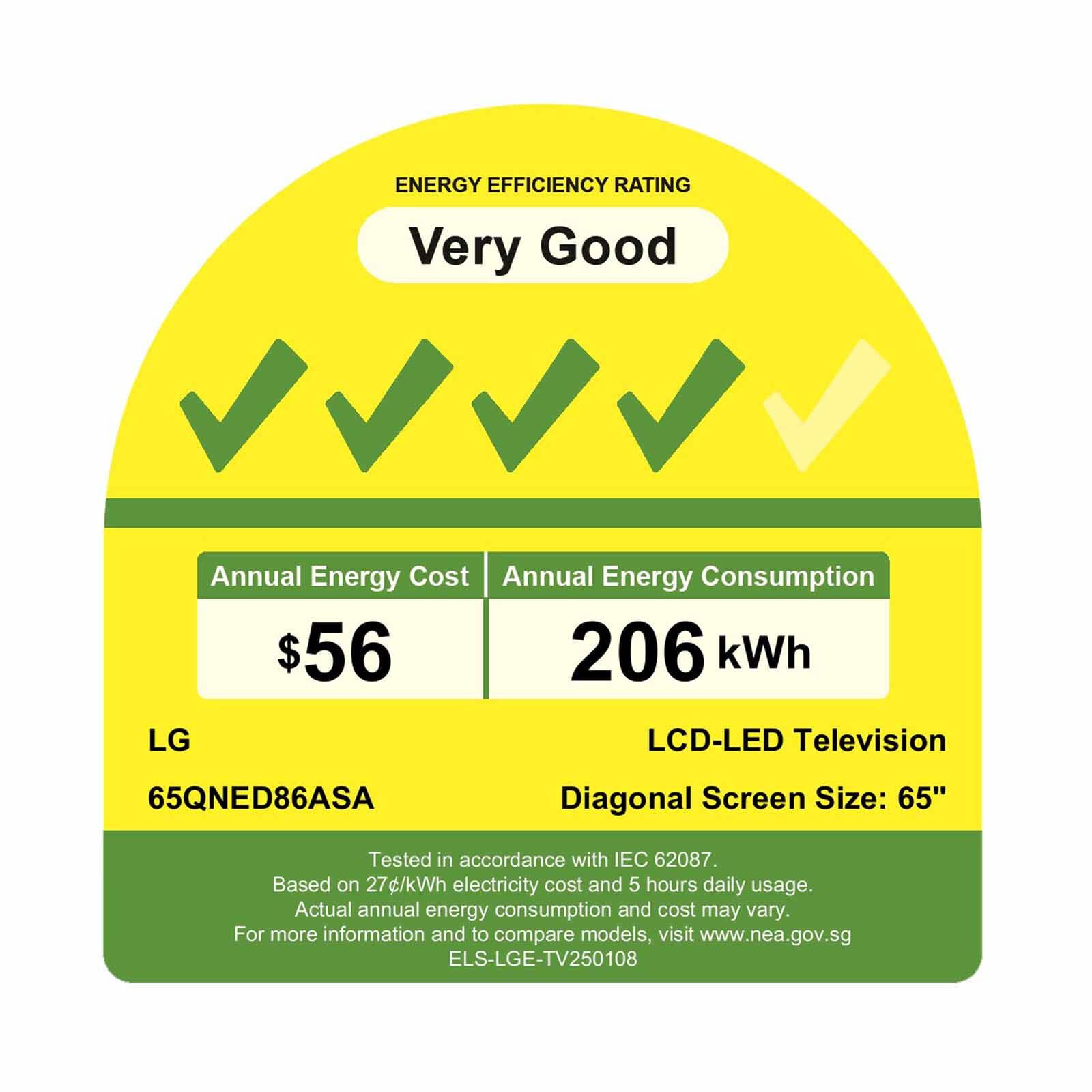 LG 65 In 4k Qned Smart Tv 65QNED86ASA.ATC - Image 3