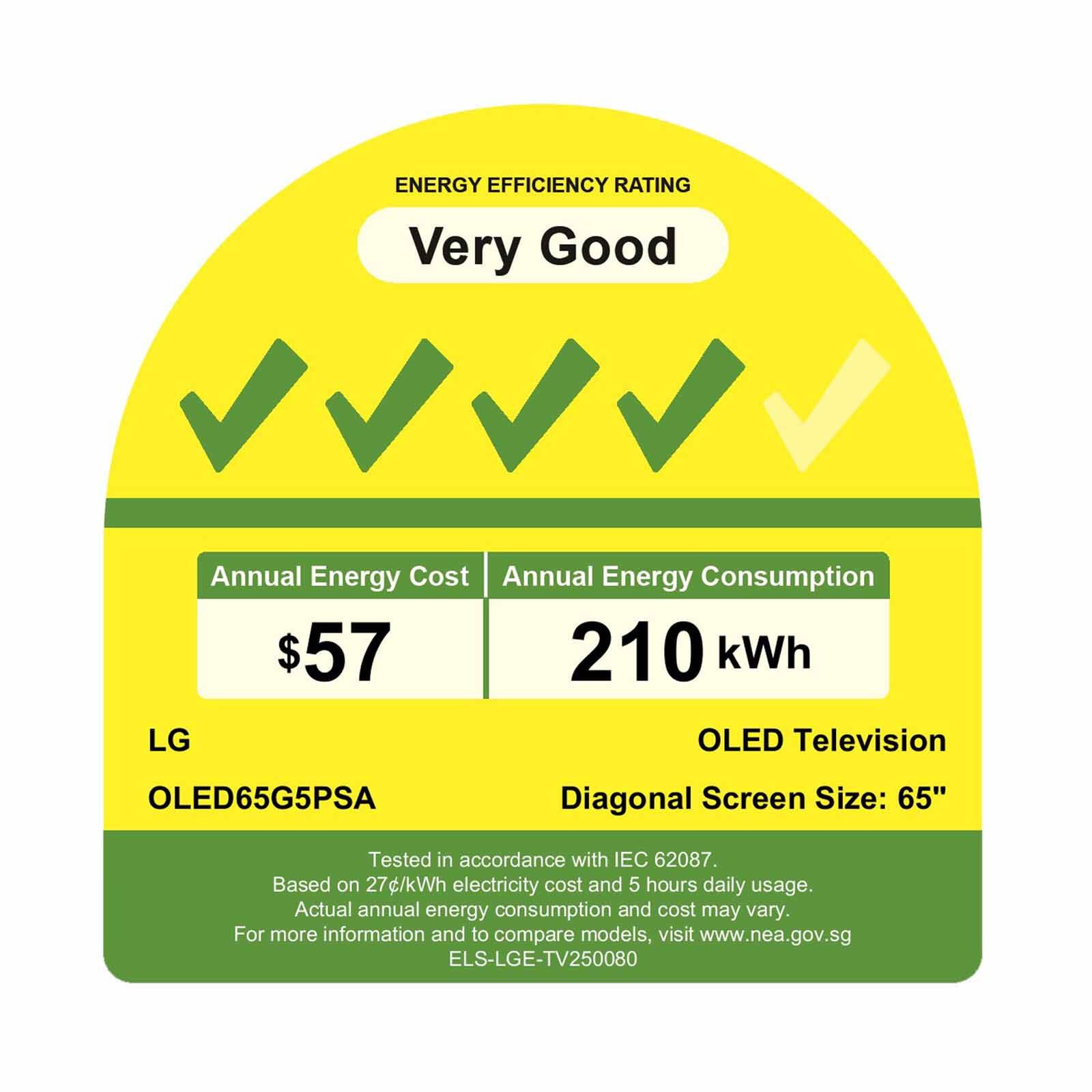 LG 65 In 4k Uhd Oled Tv OLED65G5PSA.ATC - Image 18