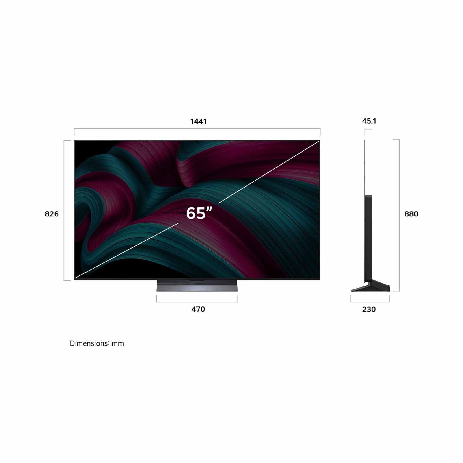 LG 65 In 4k Uhd Oled Tv OLED65C5PSA.ATC - Image 3