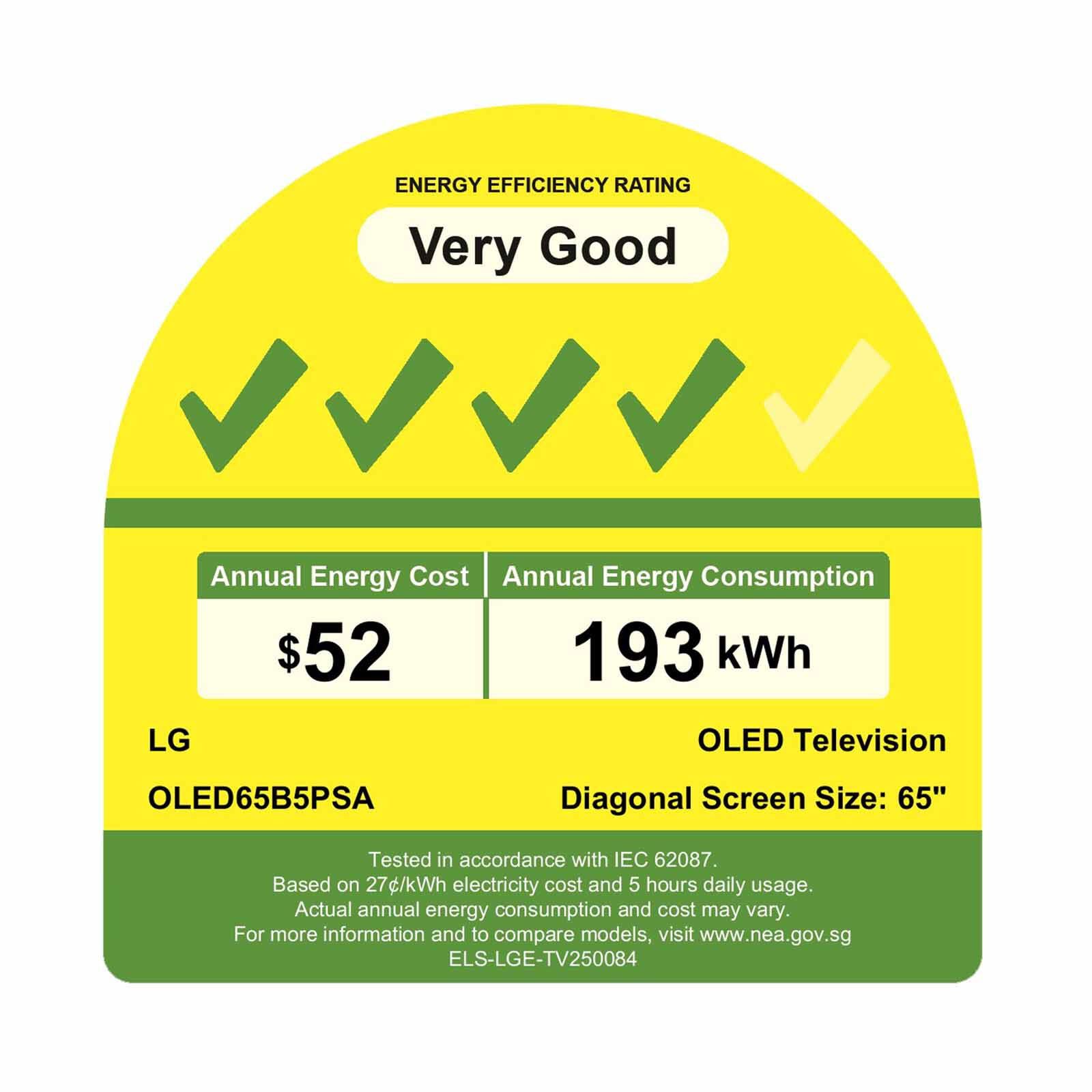 LG 65 In 4k Uhd Oled Tv OLED65B5PSA.ATC - Image 17