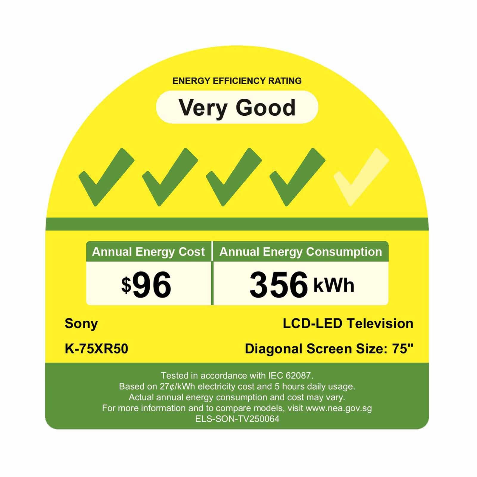SONY 75 In Uhd 4k Mini Led Google Tv K-75XR50 - Image 6