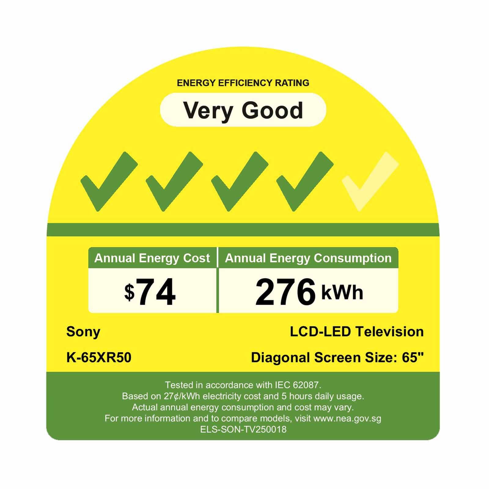 SONY 65 In Uhd 4k Mini Led Google Tv K-65XR50 - Image 4