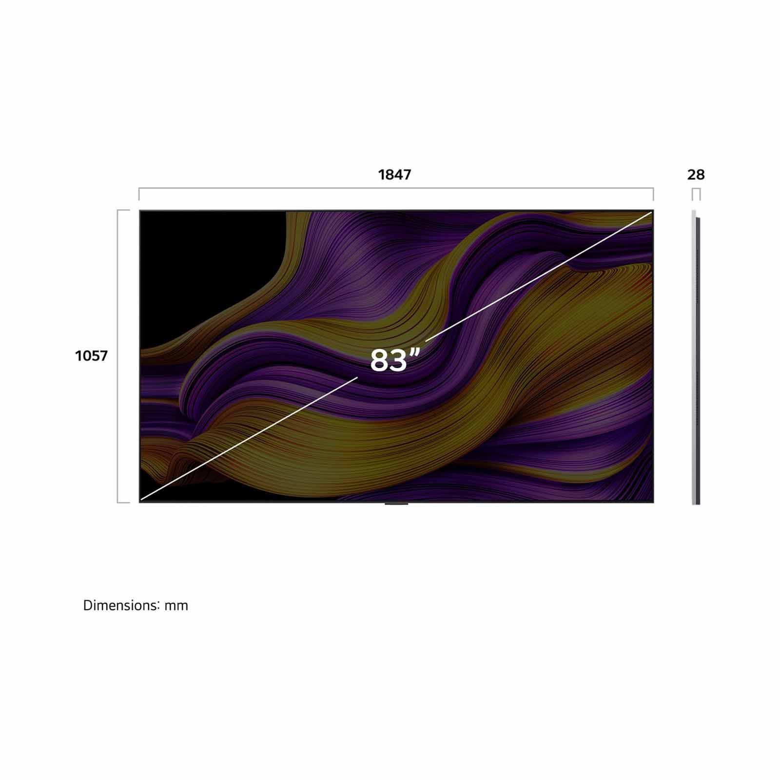 LG 83 In 4k Uhd Oled Tv OLED83G5PSA.ATC - Image 2