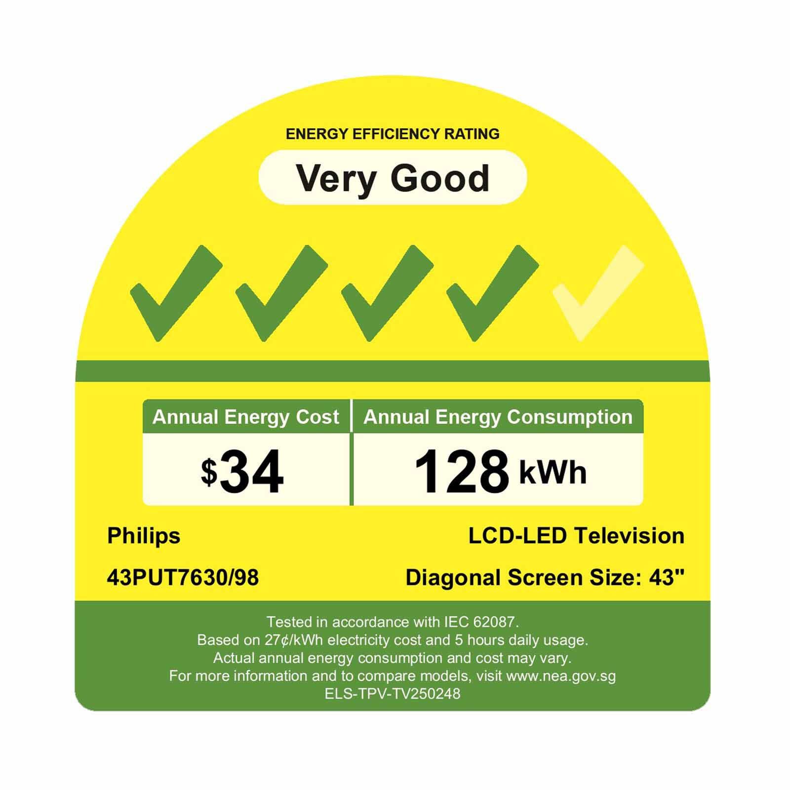 PHILIPS 43 In 4k Uhd Google Tv 43PUT7630/98 - Image 5
