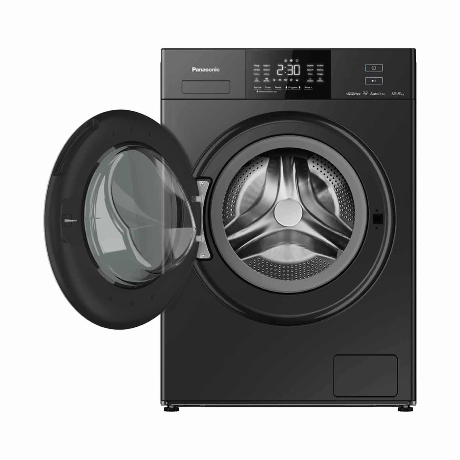 PANASONIC Front Load Washer (12.5kg) NA-25CEW1BSG - Image 2