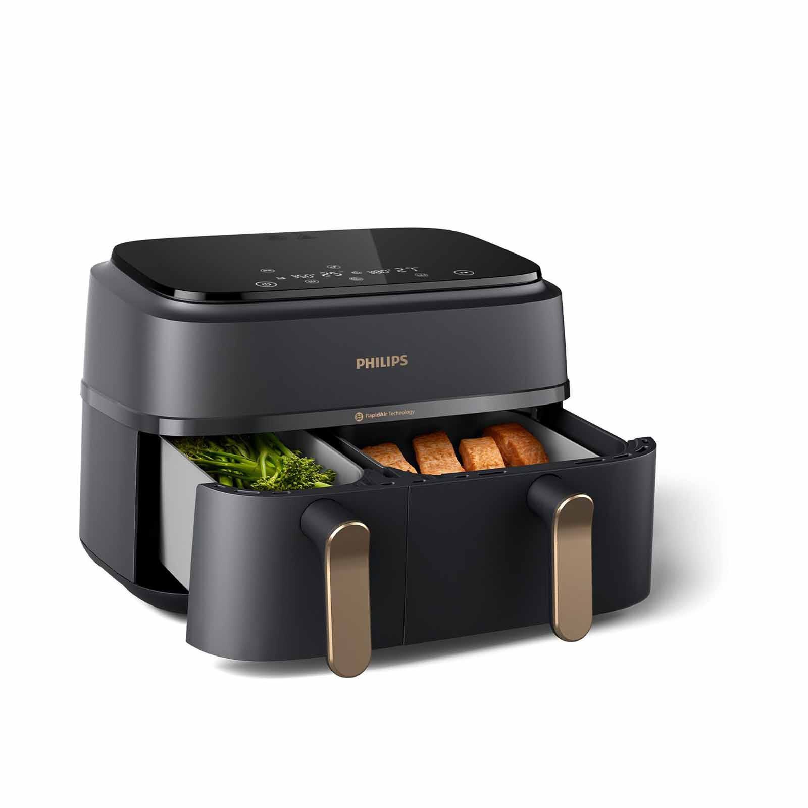 PHILIPS Series 3000 Airfryer Dual Basket (9.0l) NA352/00 - Image 4