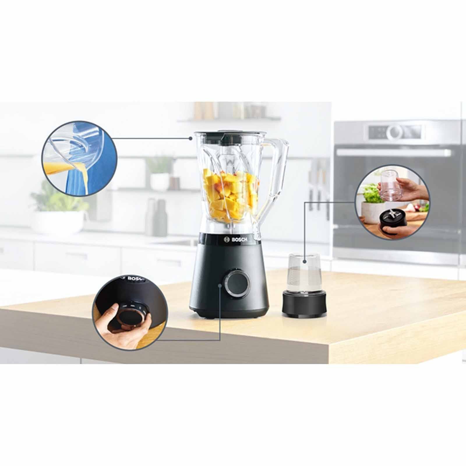 BOSCH Blender - 1200w (black) MMB6145BG - Image 4