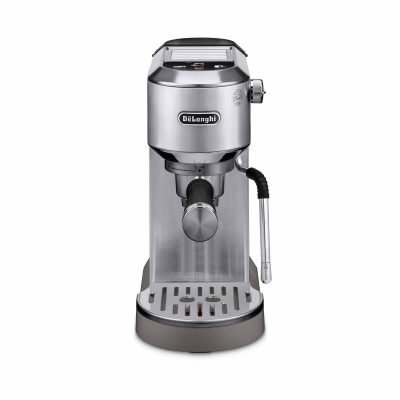 DELONGHI Dedica Duo Manual Coffee Maker - Metal EC890.M
