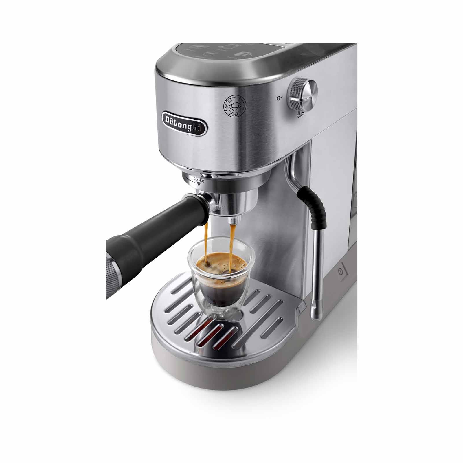 DELONGHI Dedica Duo Manual Coffee Maker - Metal EC890.M - Image 3