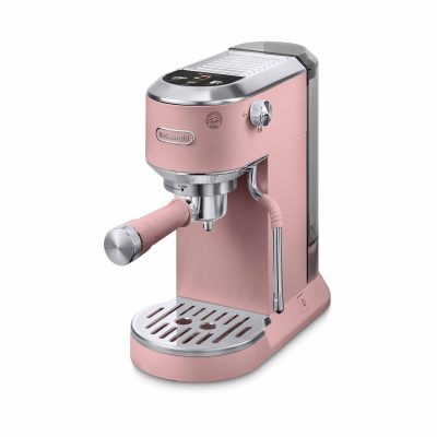 DELONGHI Dedica Duo Manual Coffee Maker - Pink EC890.PK