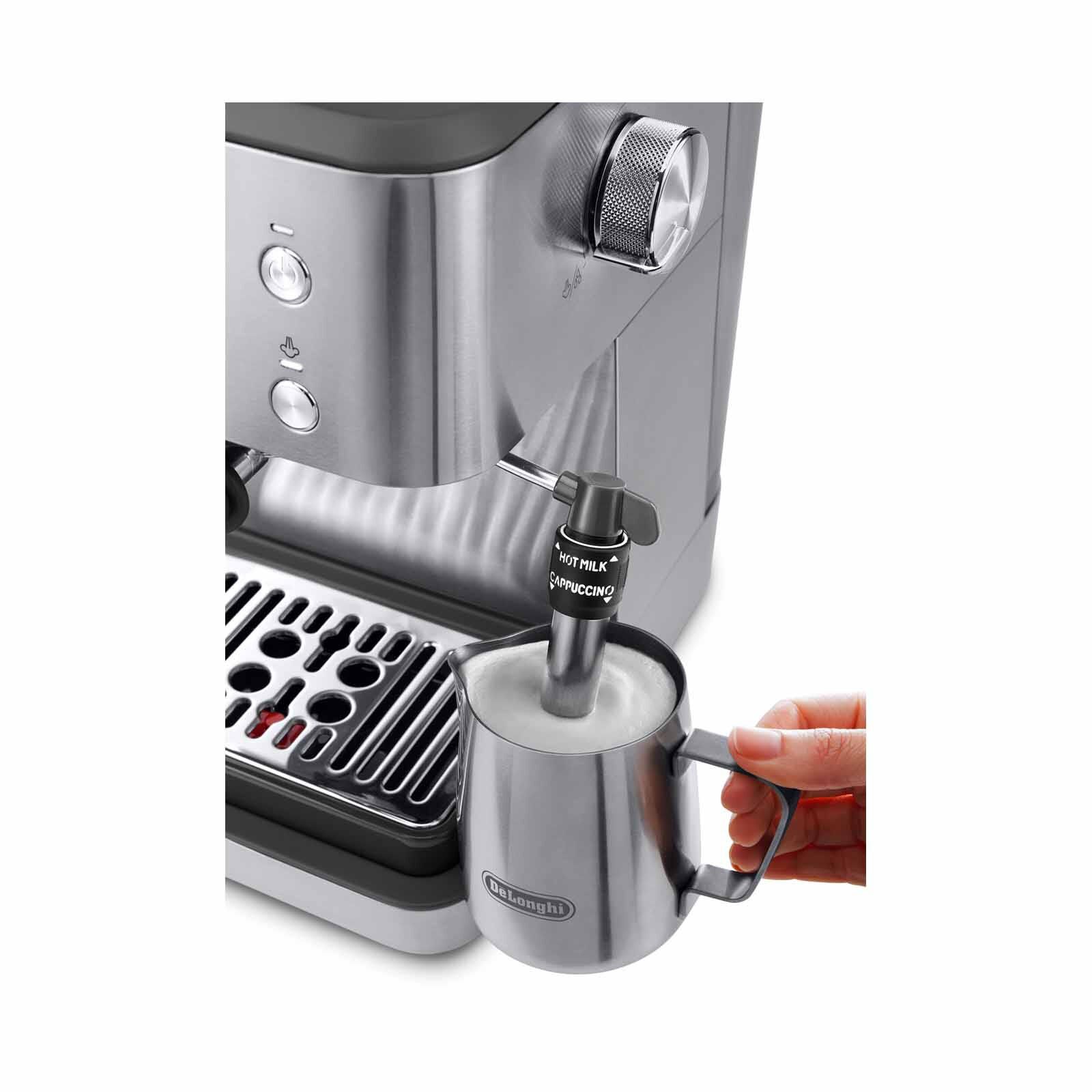 DELONGHI Classic Espresso Machine - Metal Grey EM450.M - Image 4
