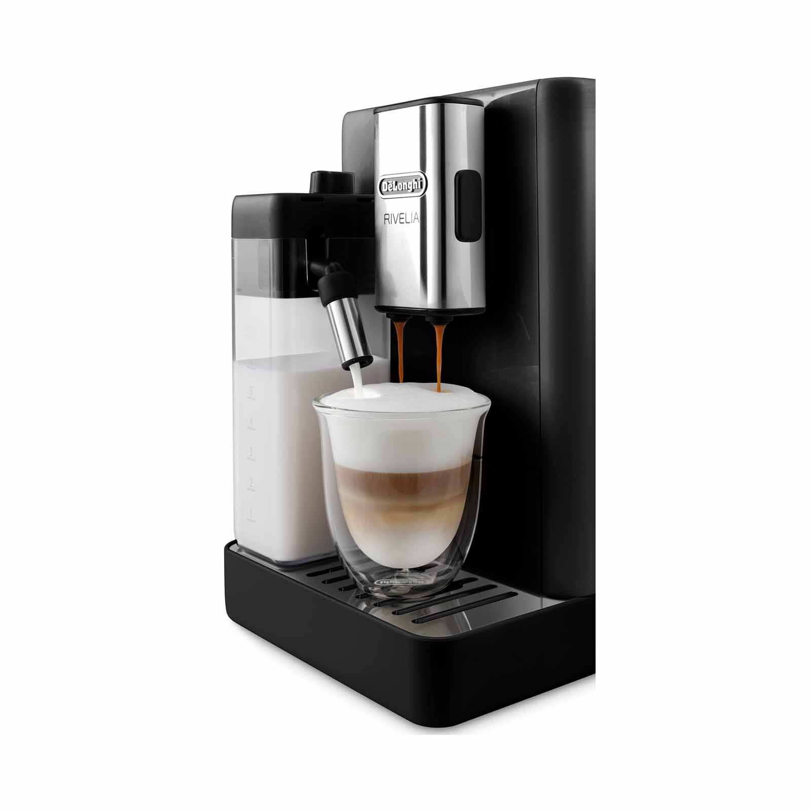 DELONGHI Rivelia Automatic Coffee Maker - Onyx Black EXAM440.55.B - Image 4