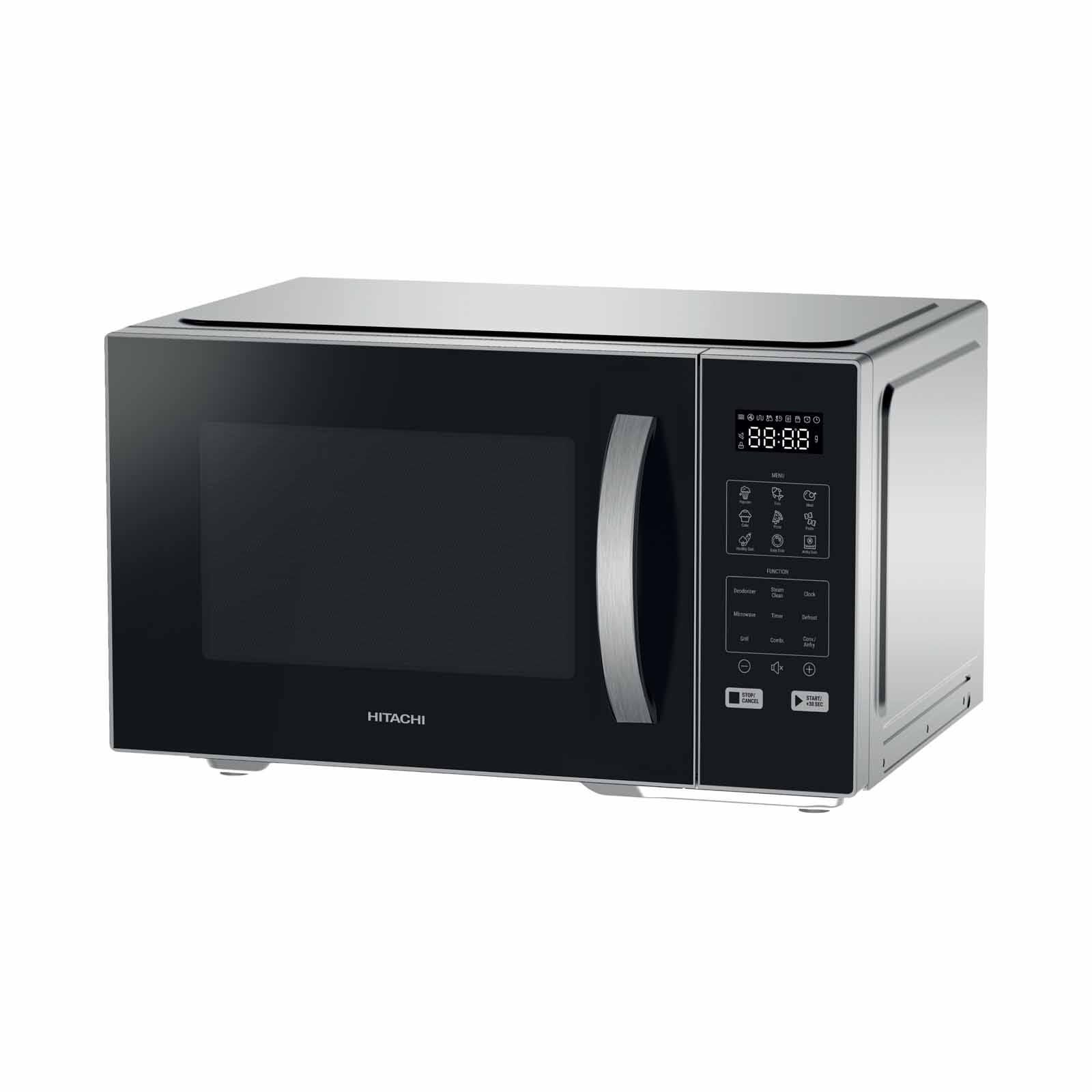 HITACHI Microwave Convection With Air Fryer (27l) HMR-DA2713 SLBK - Image 4