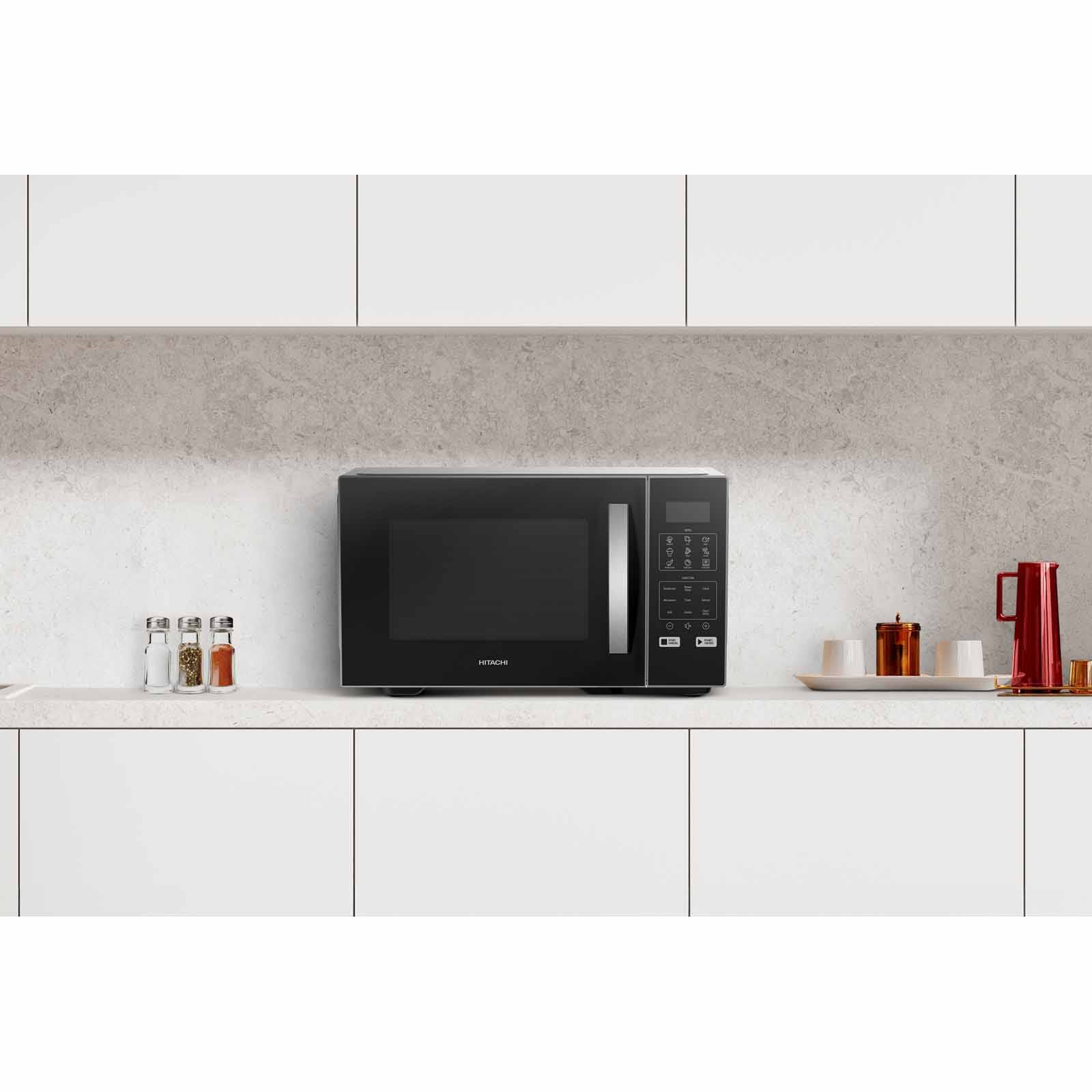 HITACHI Microwave Convection With Air Fryer (27l) HMR-DA2713 SLBK - Image 3