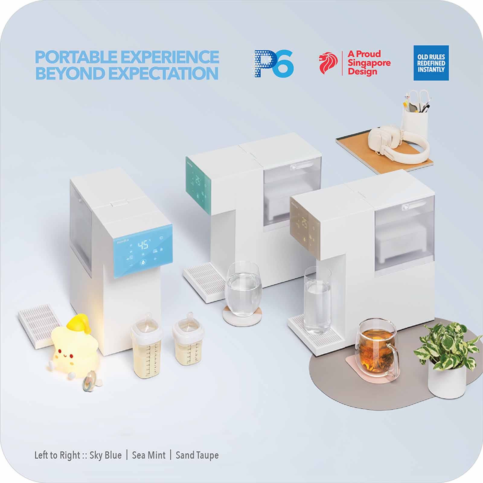 NOVITA Instant Hot/cold Water Dispenser - Sky Blue (hydropure) P6 - SKY BLUE - Image 6