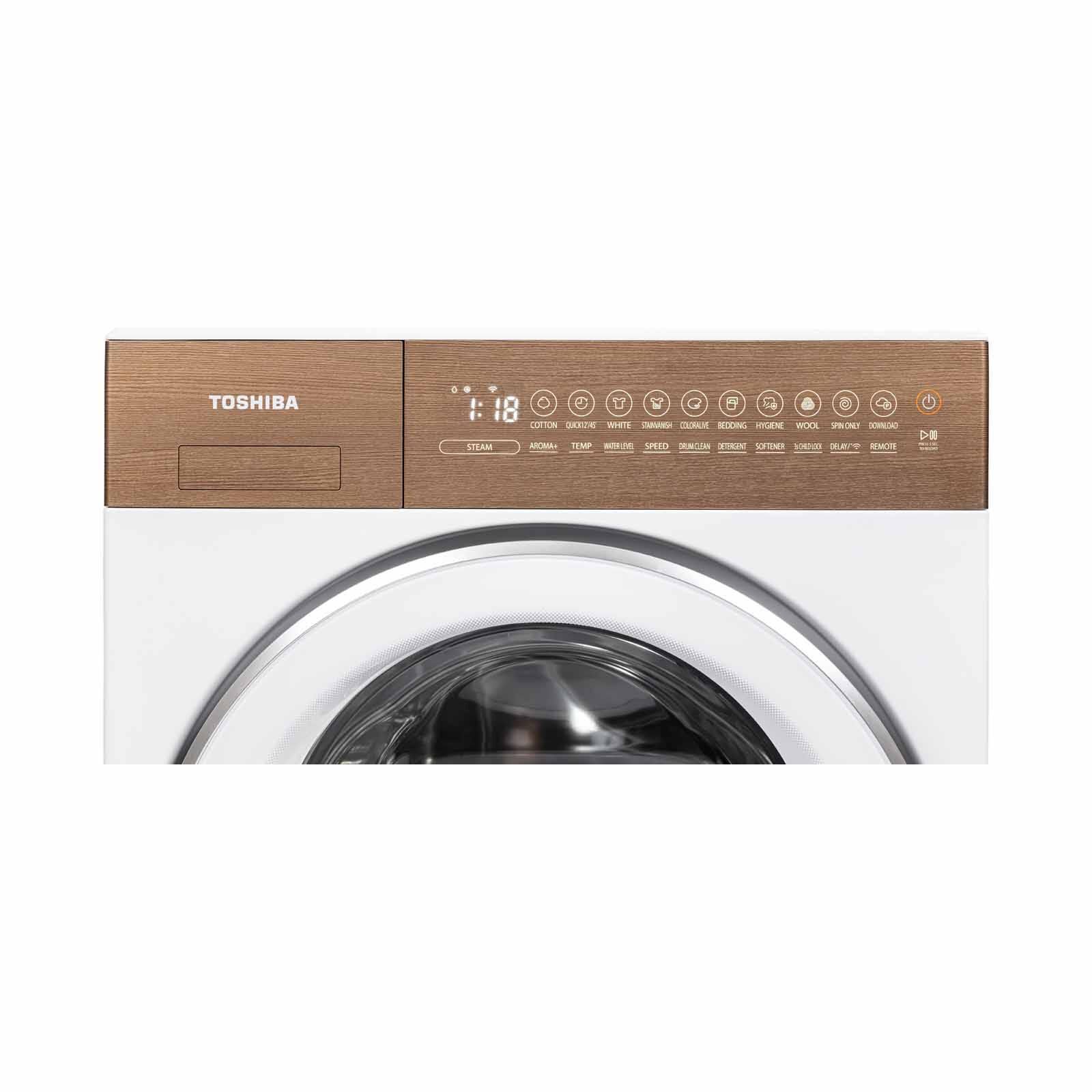 TOSHIBA Front Load Washer (10.5kg) TW-T37BZP115MWS(WT) - Image 5