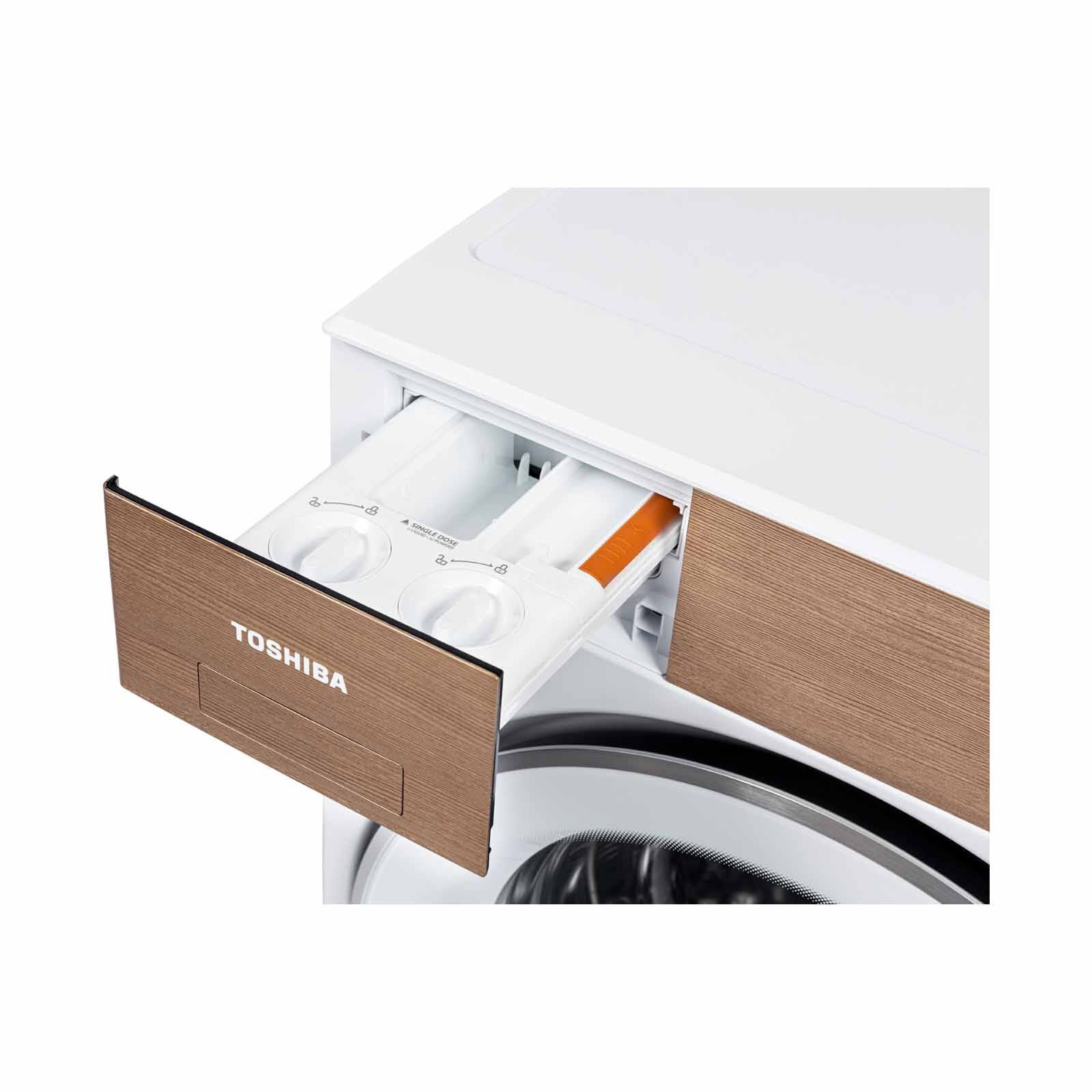 TOSHIBA Front Load Washer (10.5kg) TW-T37BZP115MWS(WT) - Image 2