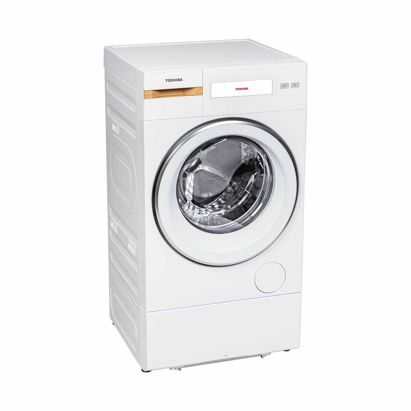 TOSHIBA Front Load Washer/dryer Combo (12kg/7kg) TWD-T39BZP130MWS(WW) - Image 5
