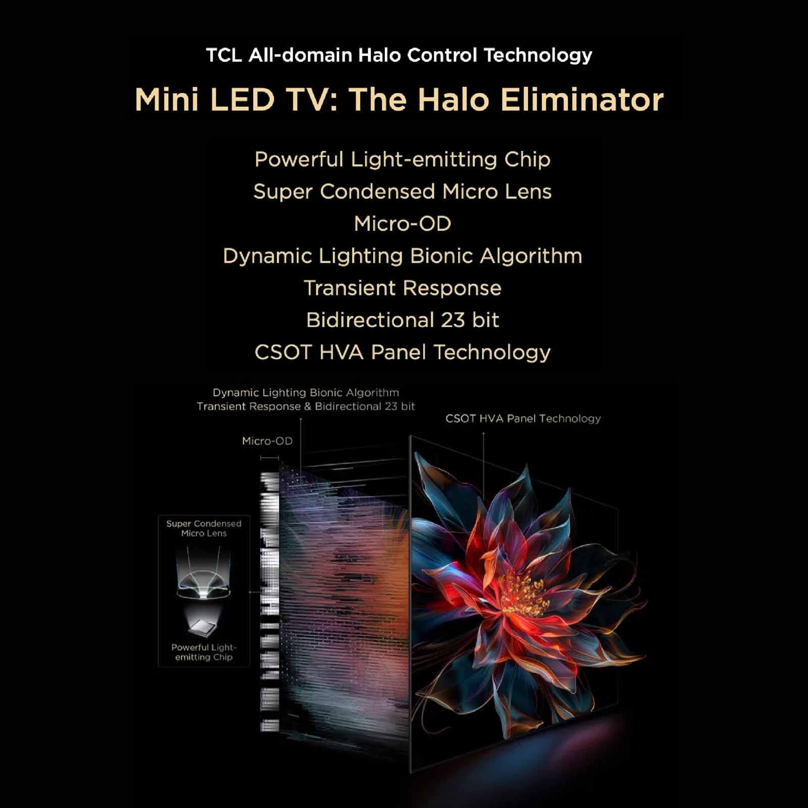TCL 65 In C8k Premium Qd-mini Led 4k Tv 65C8K - Image 4
