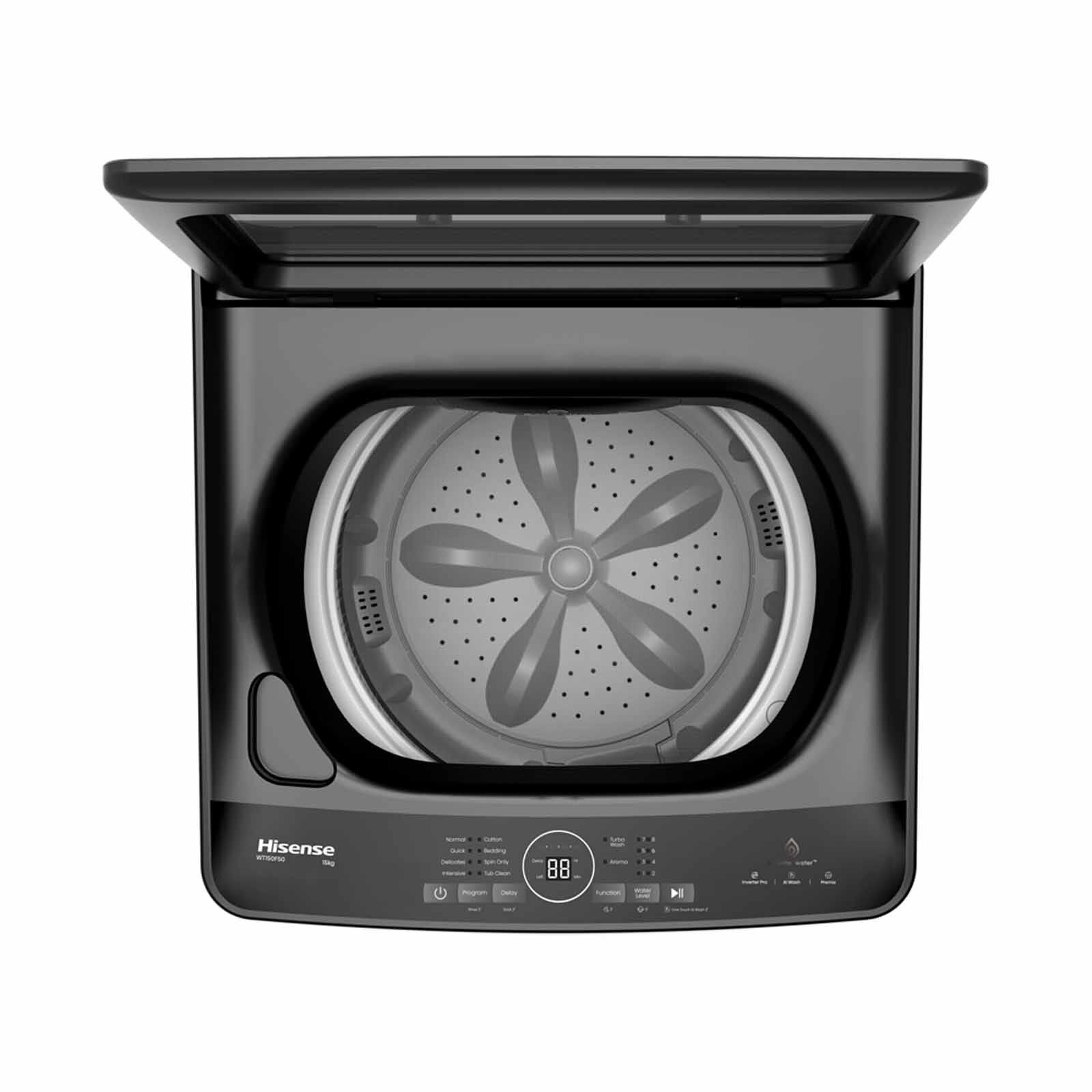 HISENSE Top Load Washer (15kg) WT150F50 - Image 2