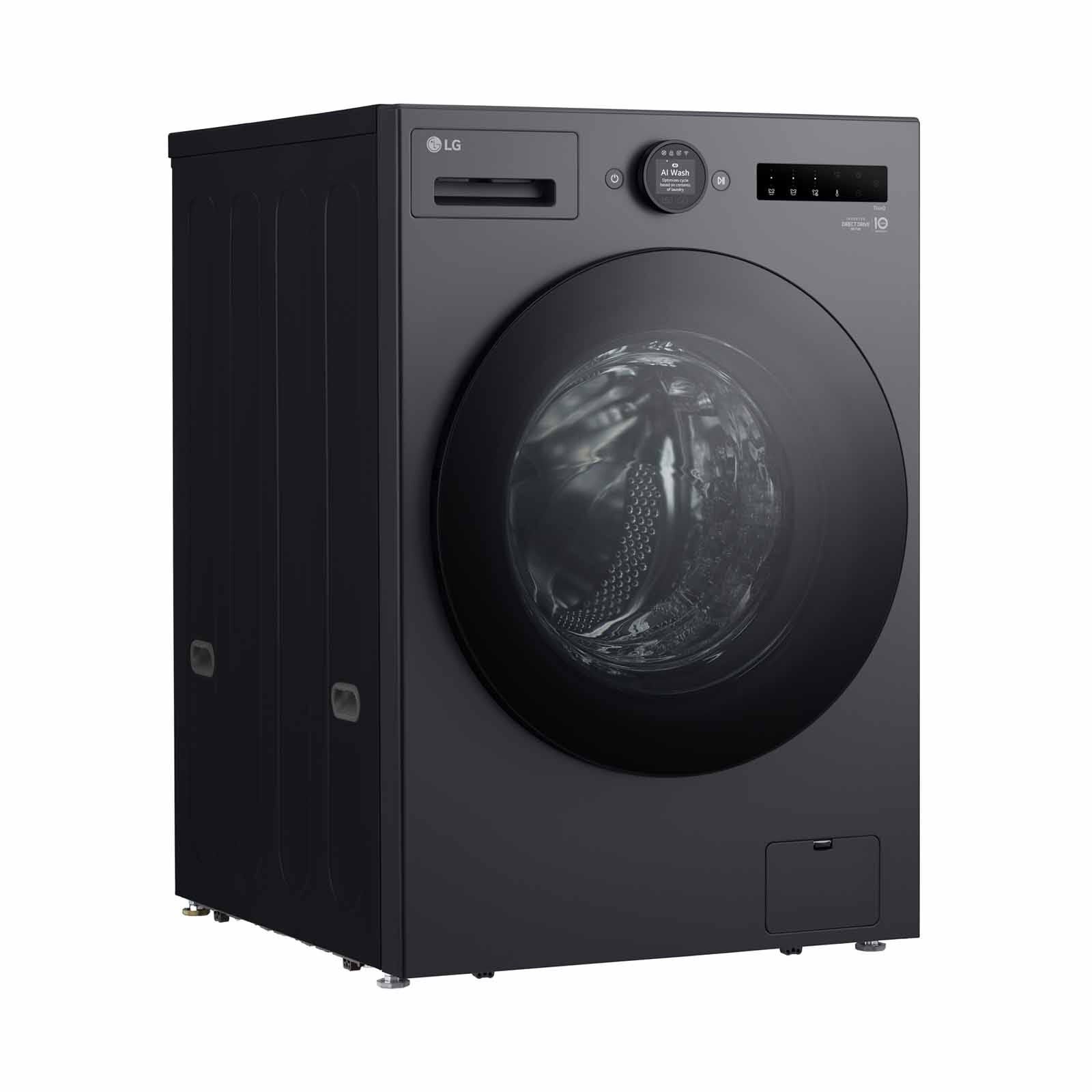 LG Front Load Washer/dryer (20kg/10kg) Matt Black F2520RNTGA - Image 2