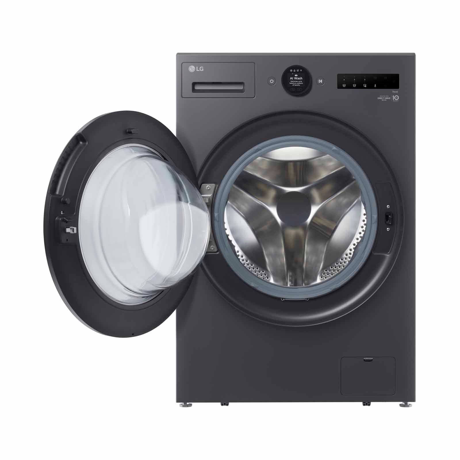 LG Front Load Washer/dryer (20kg/10kg) Matt Black F2520RNTGA - Image 3