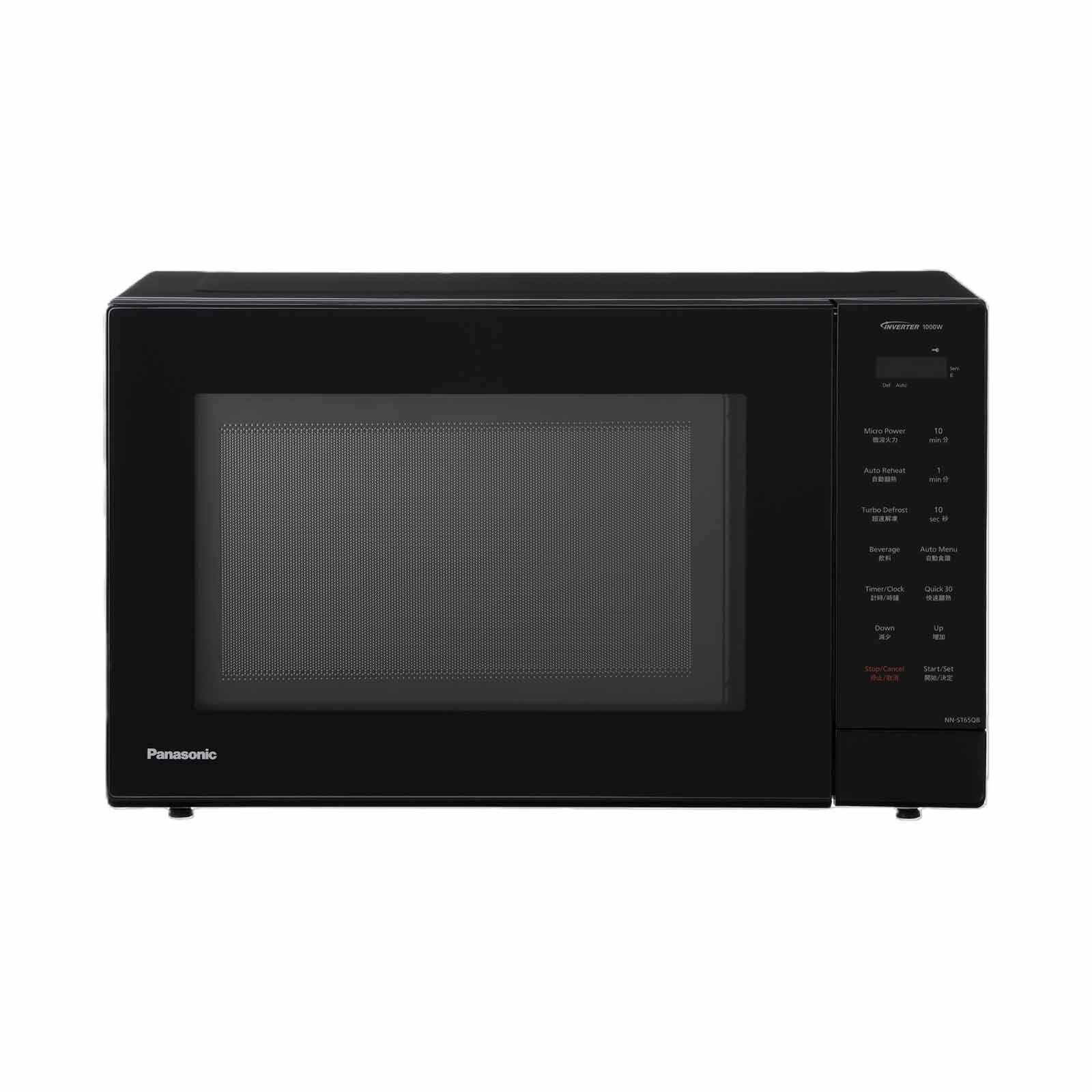 PANASONIC Solo Inverter Mircowave Oven (32l) - Black NN-ST65QBYPQ