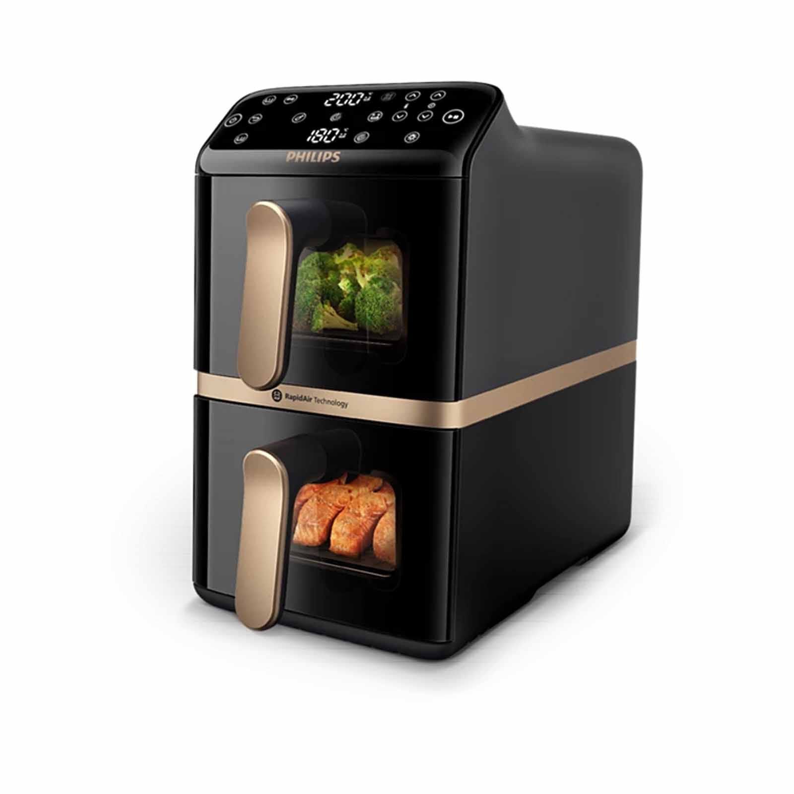 PHILIPS 4000 Series Dual Stack Air Fryer (10l) NA462/79 - Image 4