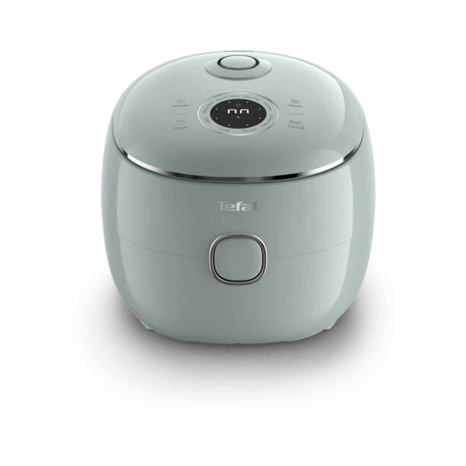 TEFAL Pop Fuzzy Logic Rice Cooker (0.7l ) - Eucalyptus RK5354
