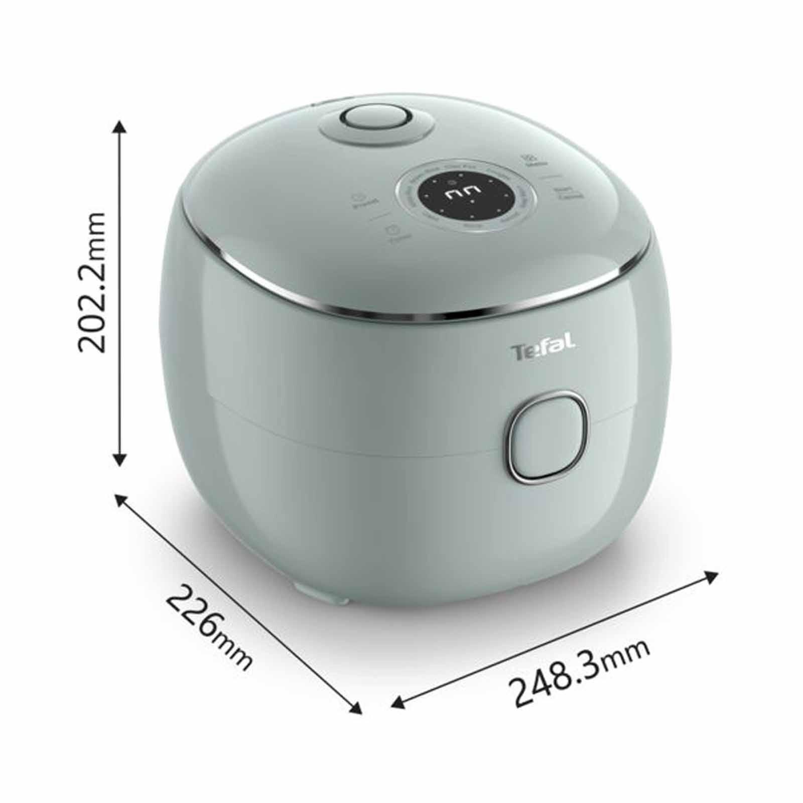 TEFAL Pop Fuzzy Logic Rice Cooker (0.7l ) - Eucalyptus RK5354 - Image 4