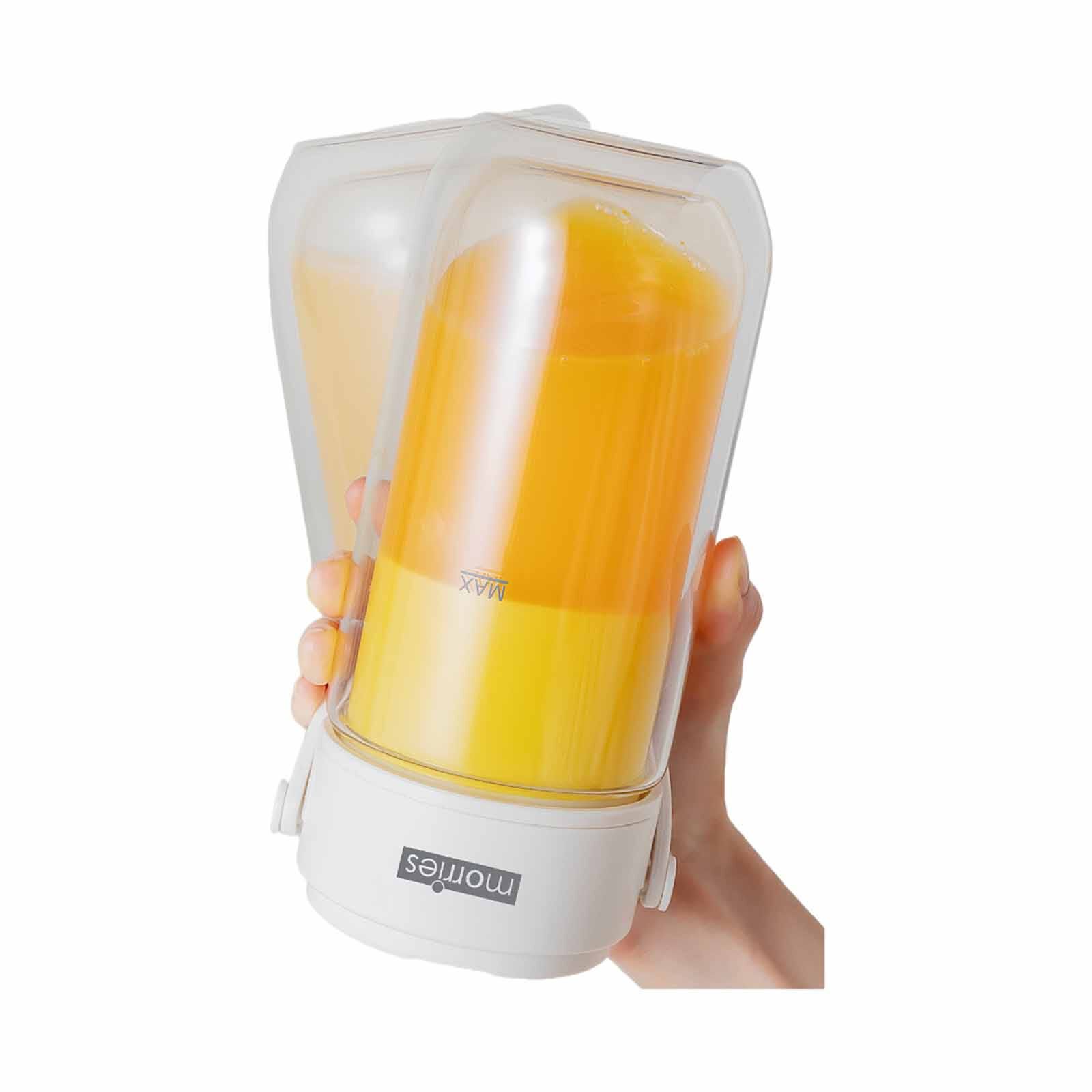 MORRIES 350ml Double Wall Borosilicate Glass Portable Juicer MS-350PJ - Image 3