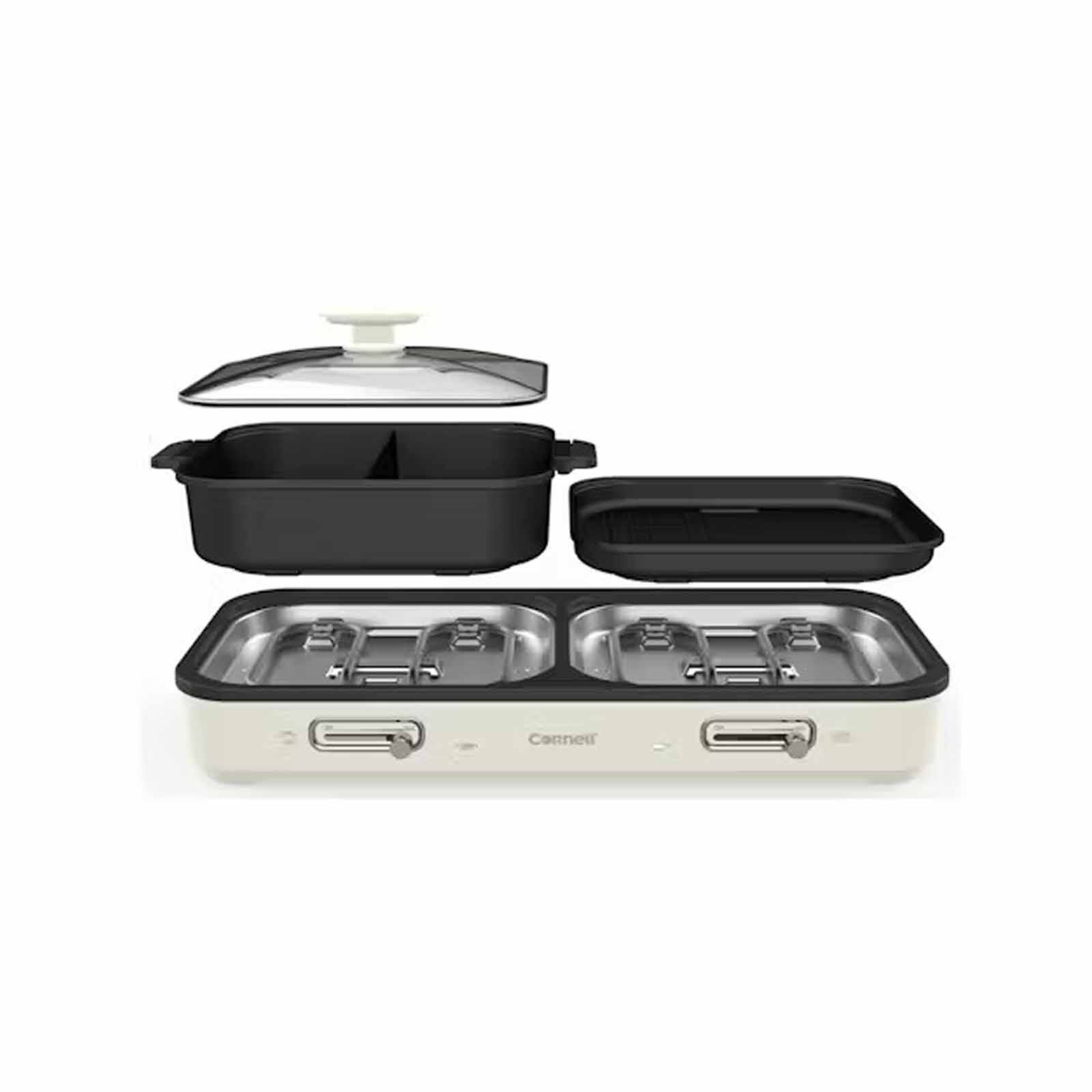 CORNELL Table Top Grill With Hotpot (dual Pot) CCGEL108 - Image 2