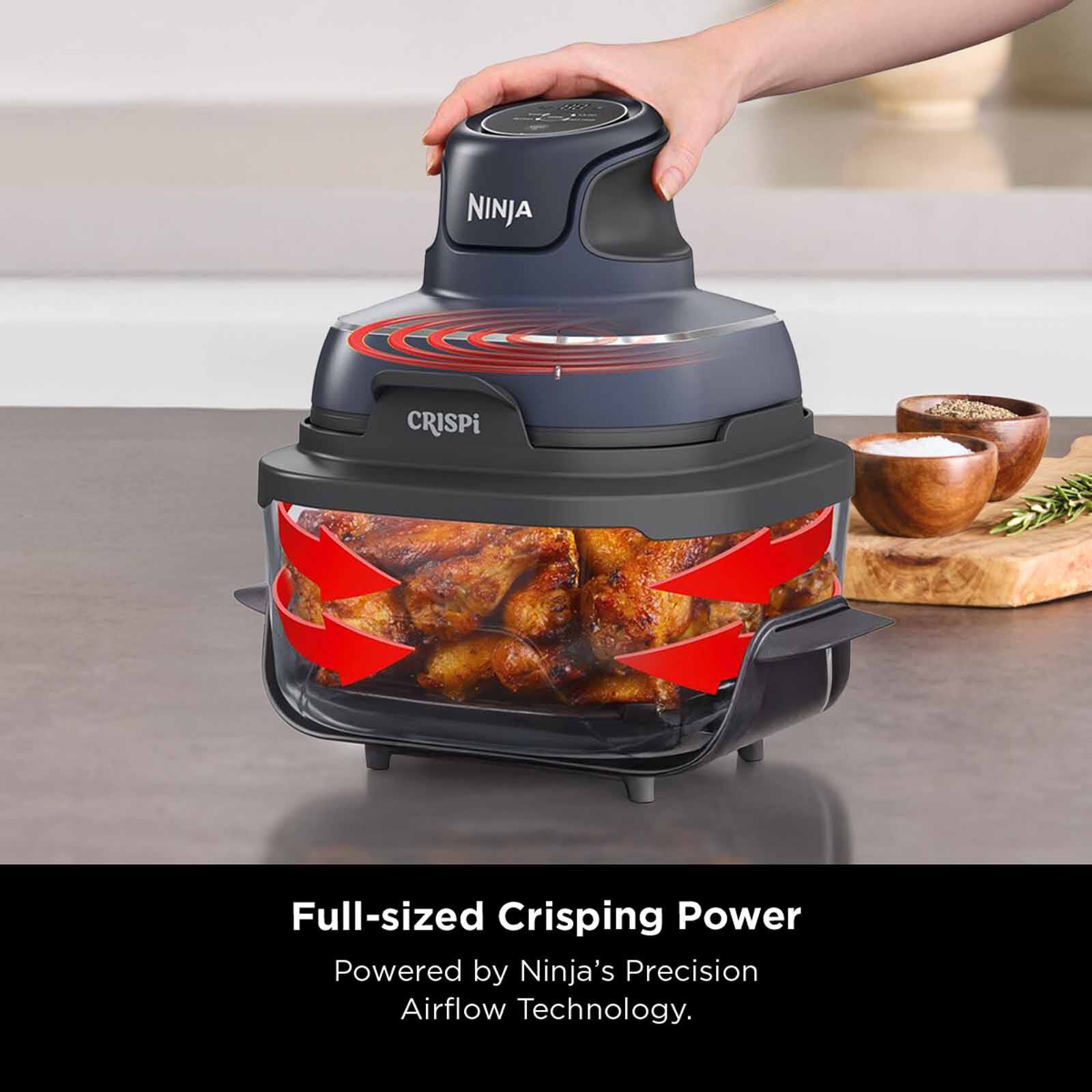 NINJA Crispi Portable Air Fryer (3.8l) - Stone FN101SMST - Image 5
