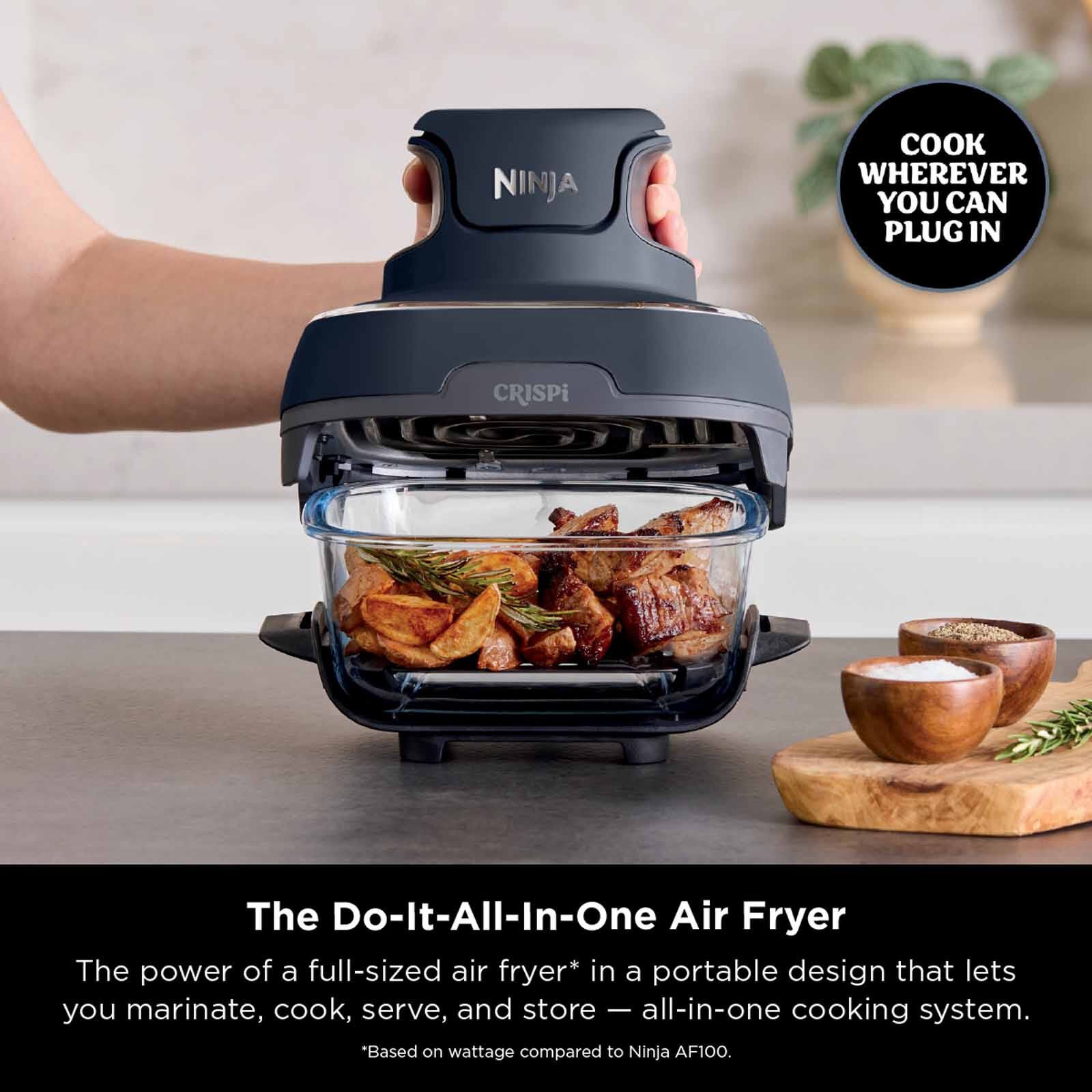 NINJA Crispi Portable Air Fryer (3.8l) - Stone FN101SMST - Image 8