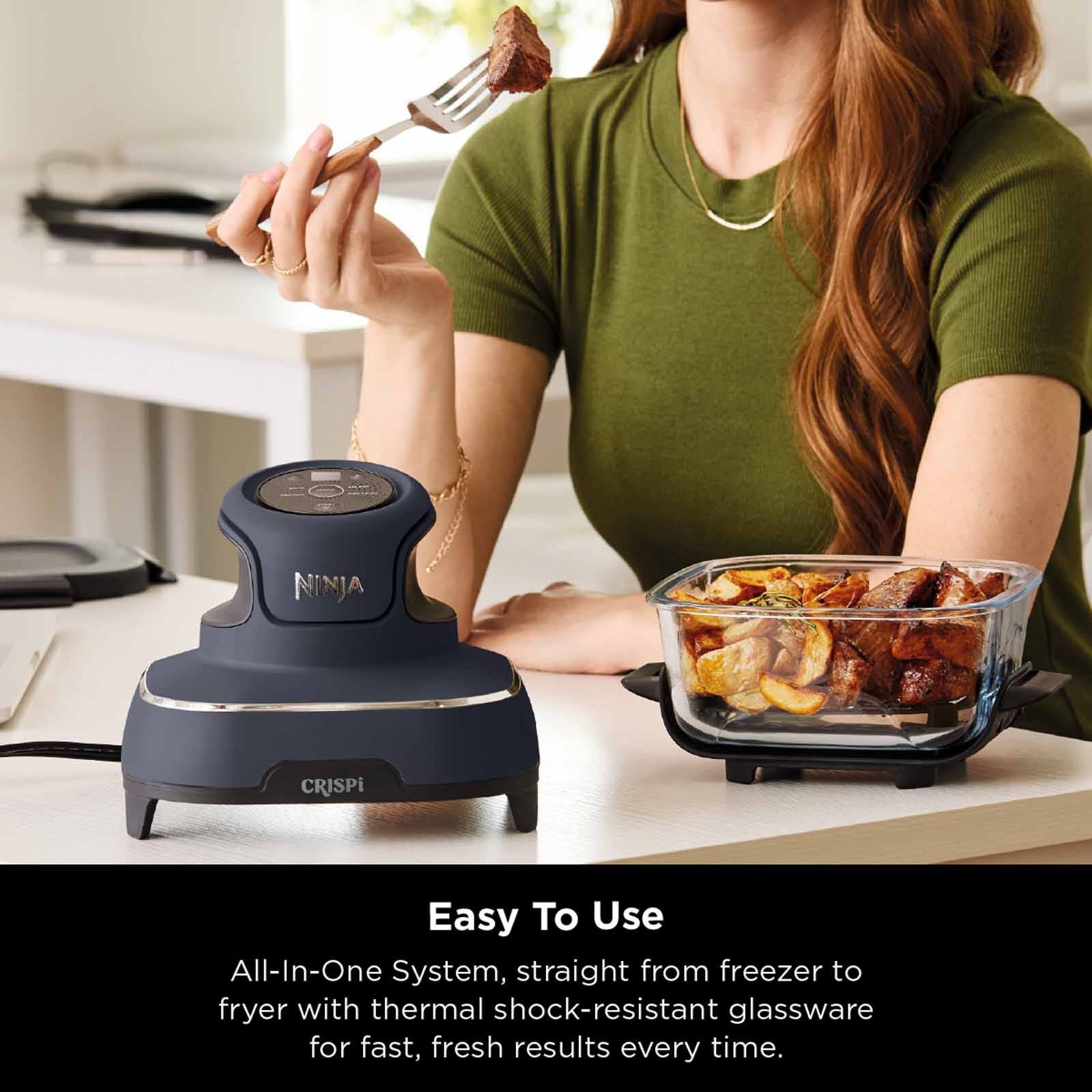 NINJA Crispi Portable Air Fryer (3.8l) - Stone FN101SMST - Image 9