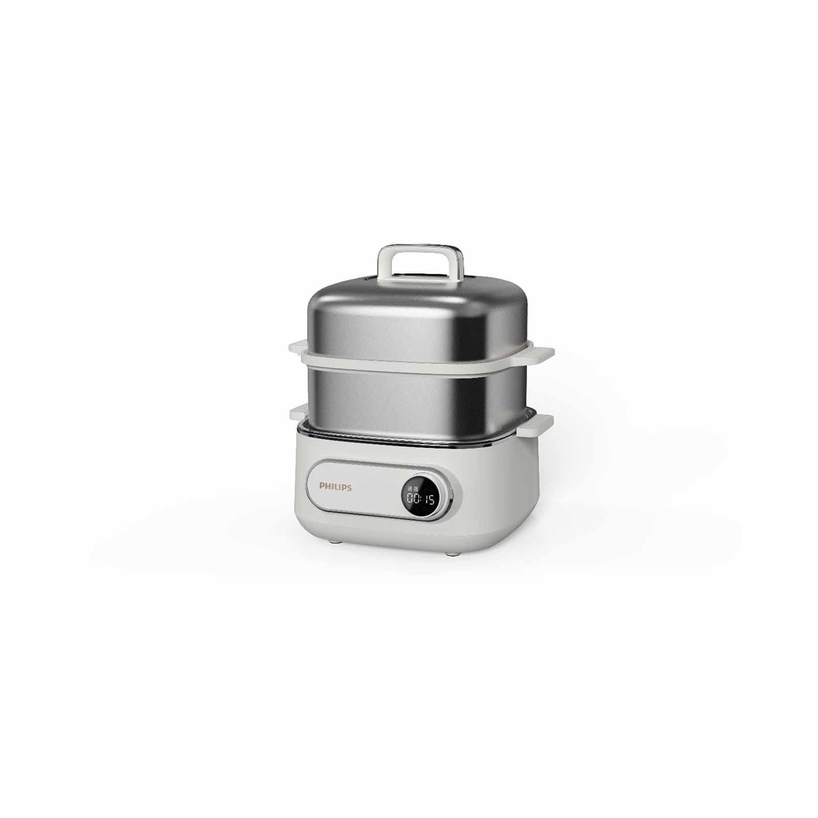 PHILIPS Series 3000 2 In 1 Steamer Hotpot (8.6l) HD3300/20 - Image 2