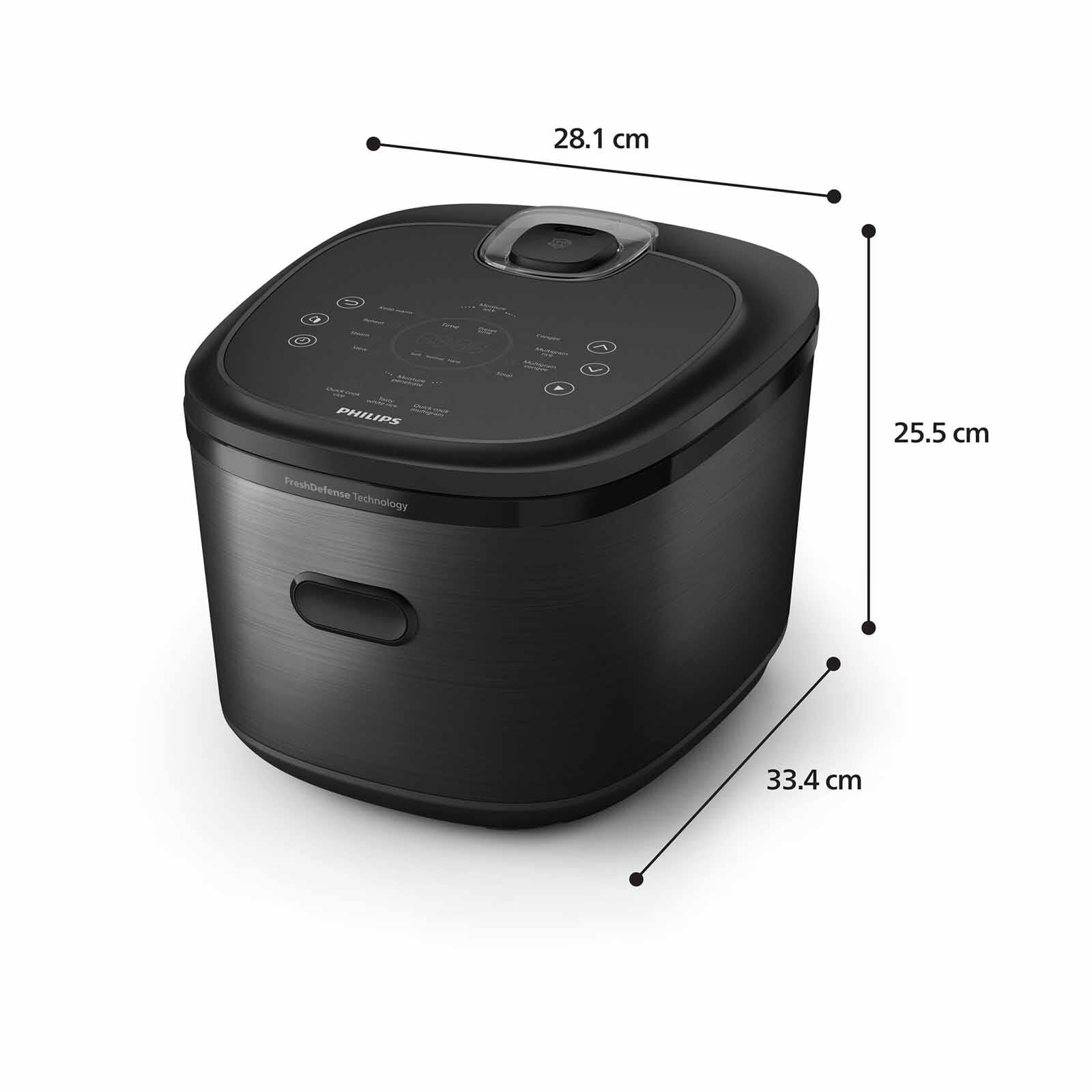 PHILIPS Series 7000 3d-ih Rice Cooker (1.5l) HD5210/82 - Image 2