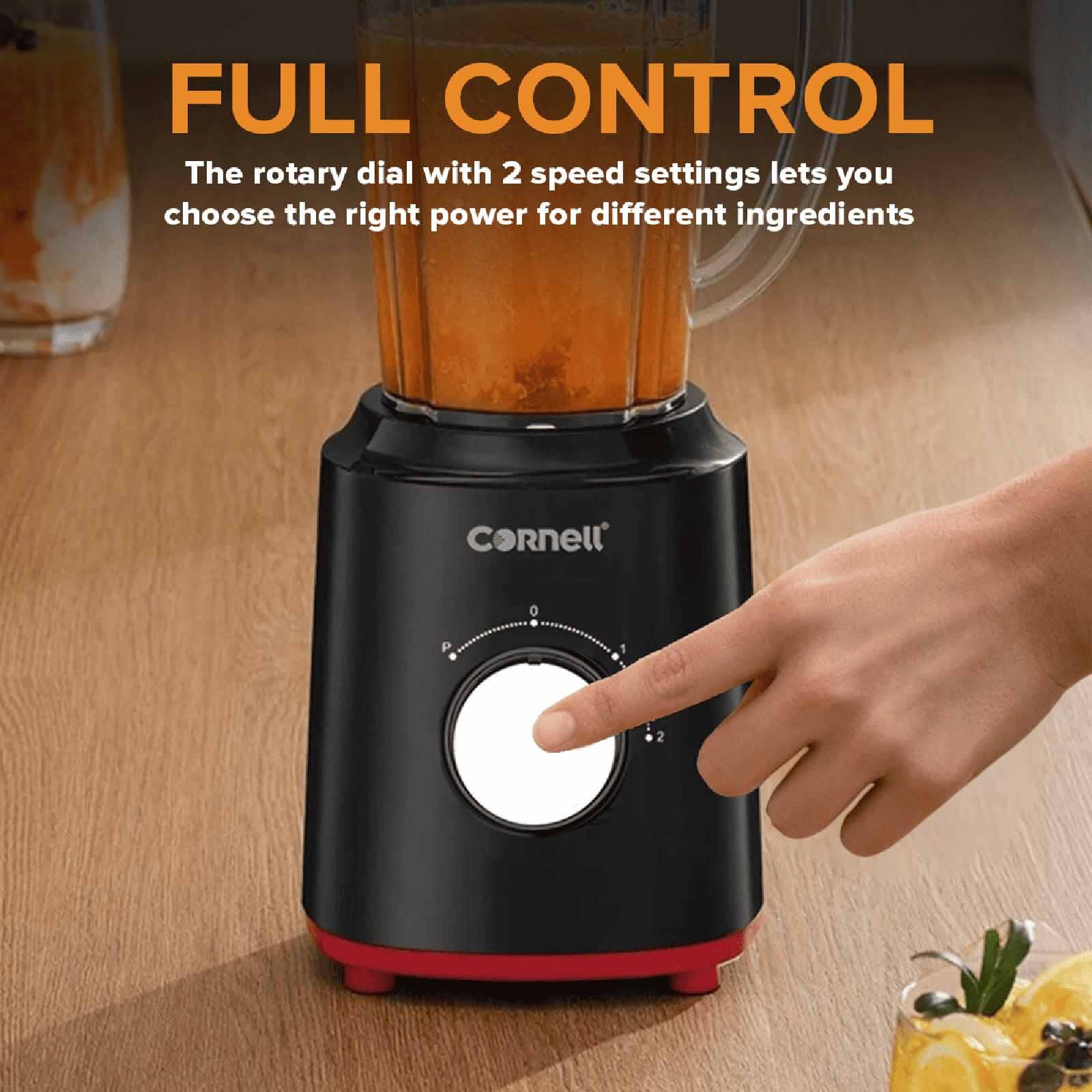CORNELL Blender/grinder (1.5l) - Black CBLS42BK - Image 2