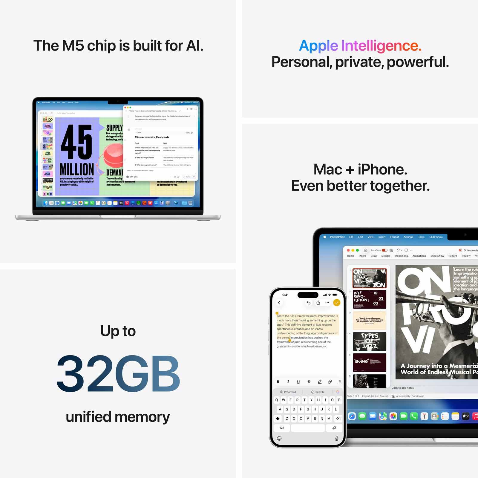 APPLE 15-inch Macbook Air: M5 Chip With 10-core Cpu And 10-core Gpu, 16gb, 1tb Ssd - Silver MDVA4ZP/A - Image 4