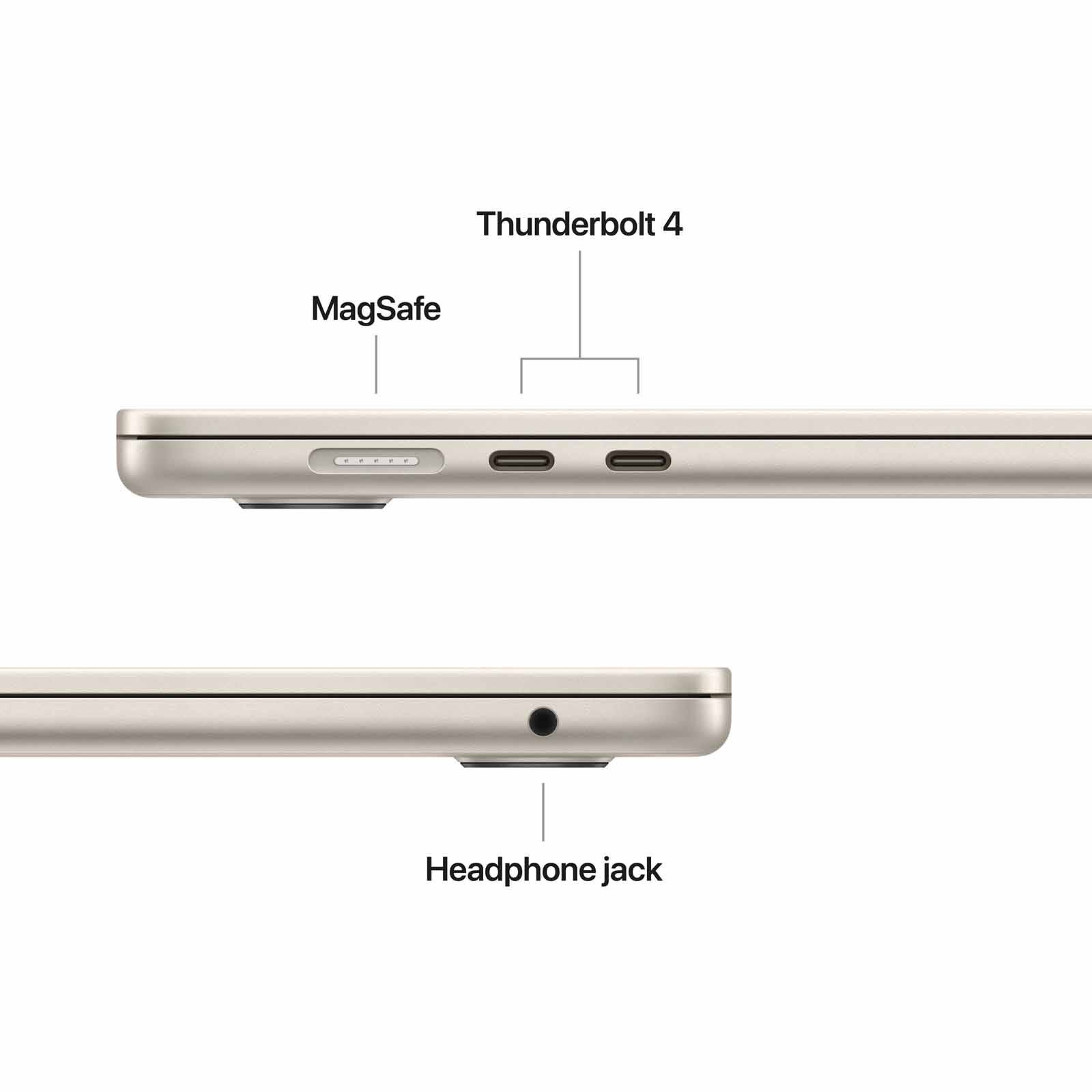 APPLE 15-inch Macbook Air: M5 Chip With 10-core Cpu And 10-core Gpu, 16gb, 512gb Ssd - Starlight MDVD4ZP/A - Image 6