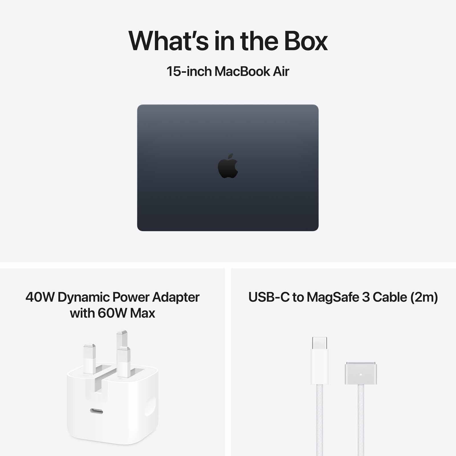 APPLE 15-inch Macbook Air: M5 Chip With 10-core Cpu And 10-core Gpu, 24gb, 1tb Ssd - Midnight MDVN4ZP/A - Image 3